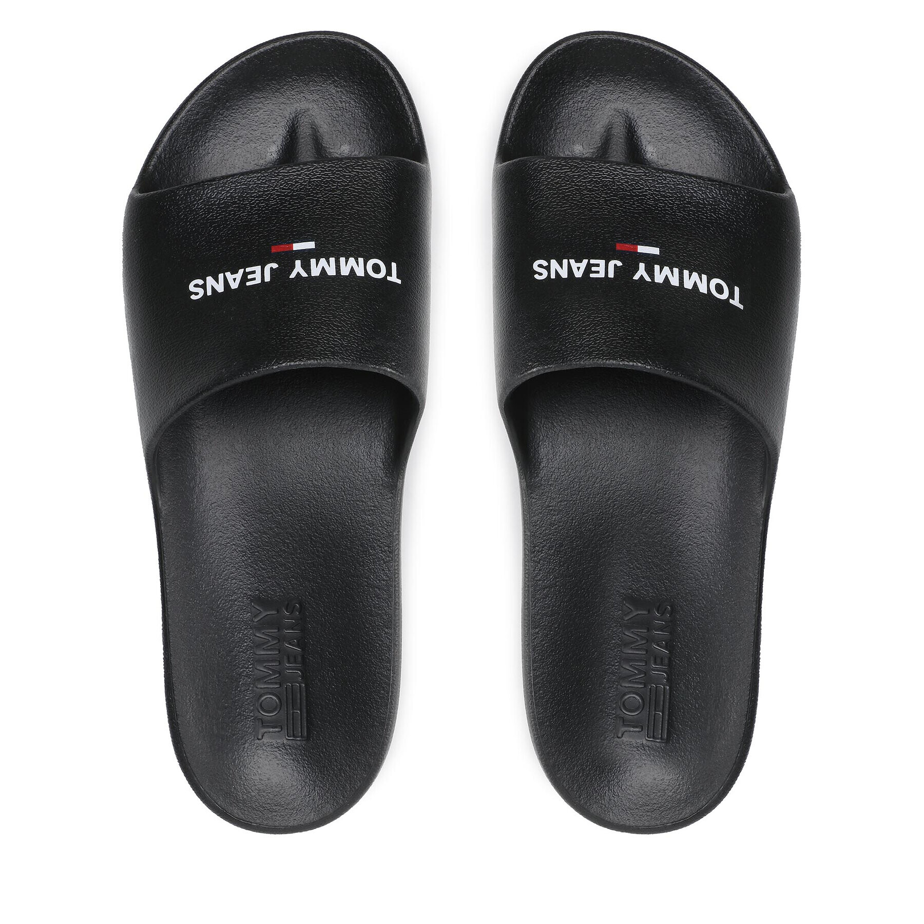 Tommy Jeans Natikači Essential Pool Slide EM0EM00978 Črna - Pepit.si