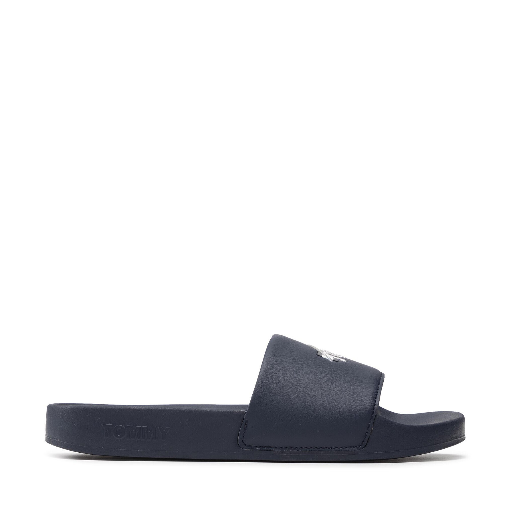 Tommy Jeans Natikači Essential Pool Slide EN0EN01431 Mornarsko modra - Pepit.si