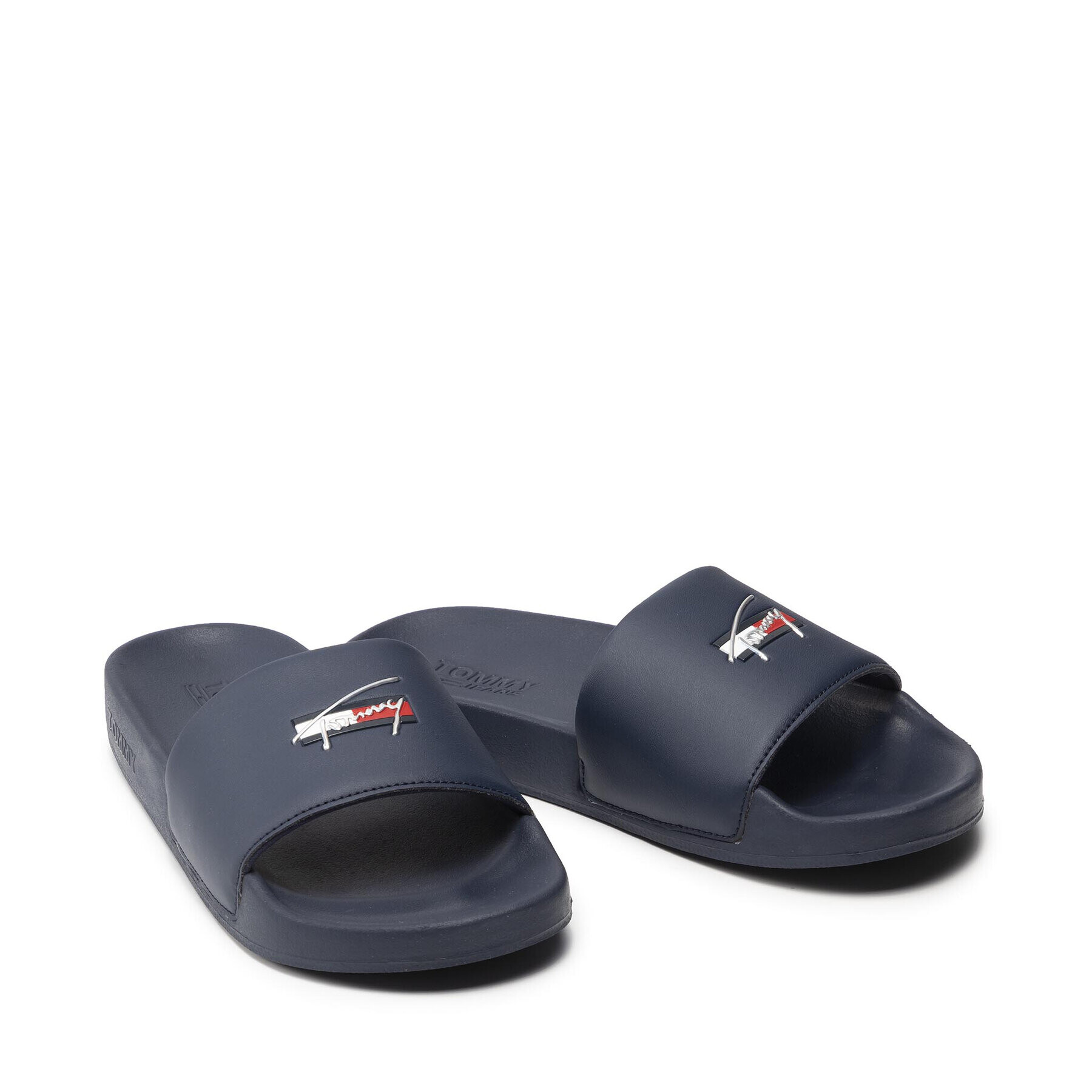 Tommy Jeans Natikači Essential Pool Slide EN0EN01431 Mornarsko modra - Pepit.si