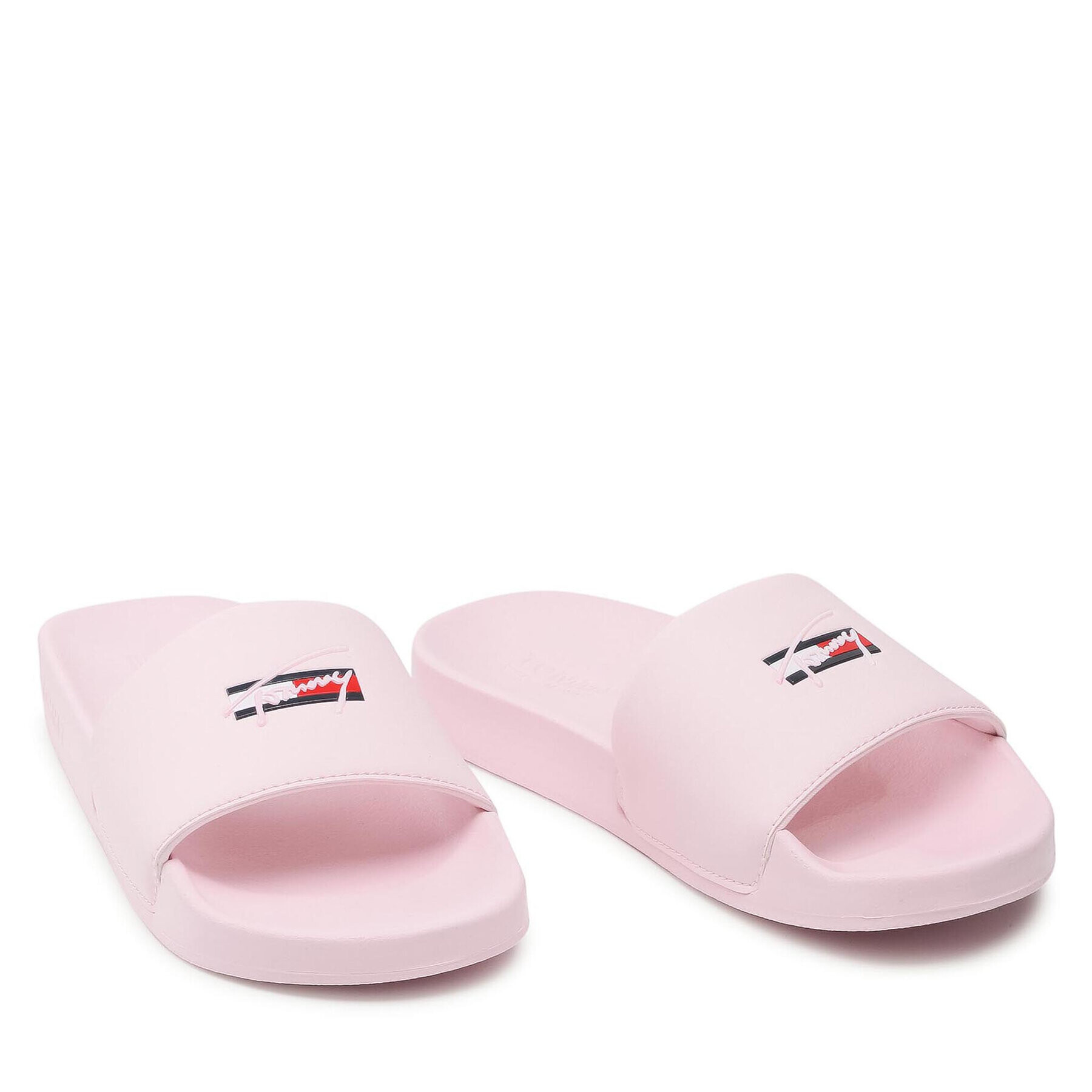 Tommy Jeans Natikači Essential Pool Slide EN0EN01431 Roza - Pepit.si