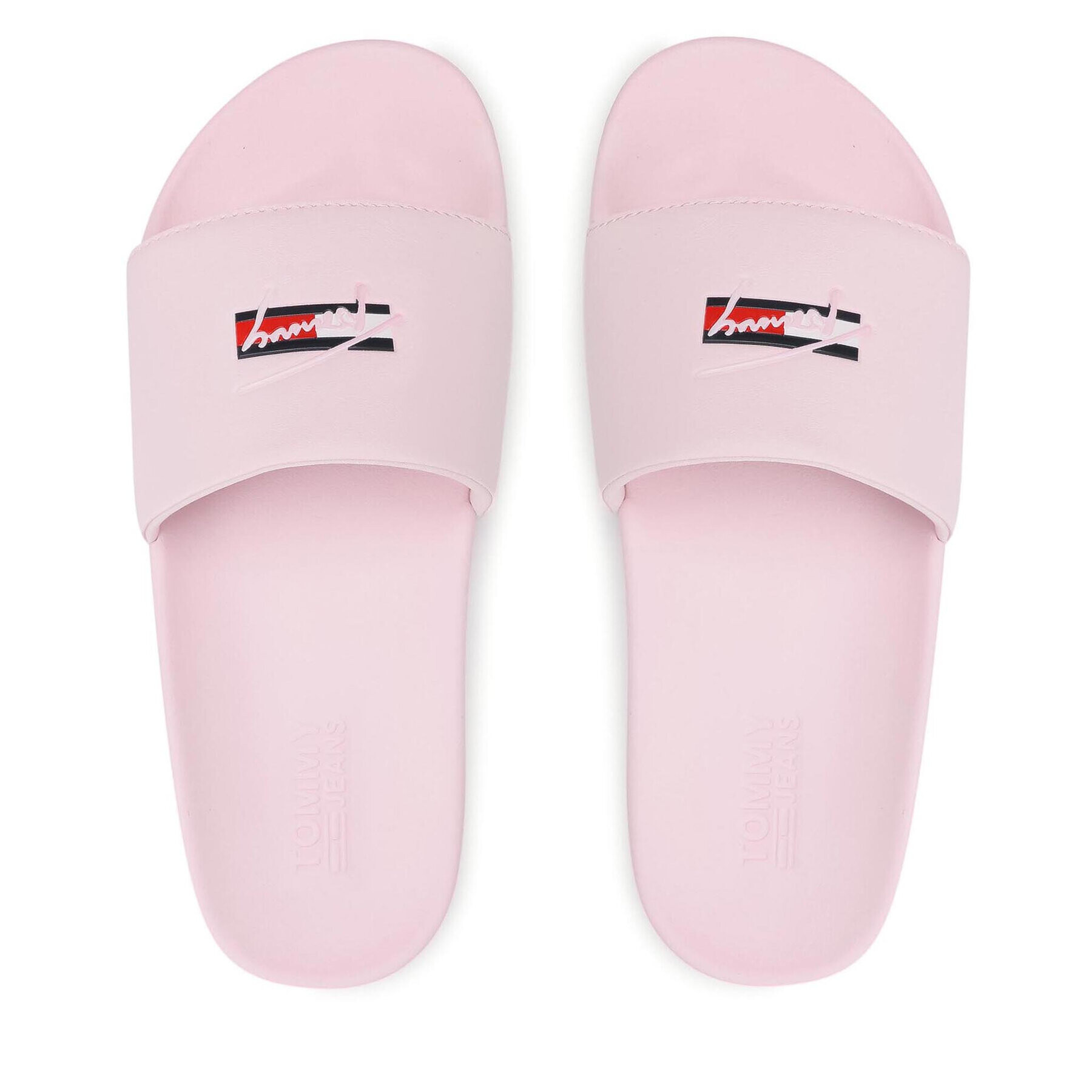 Tommy Jeans Natikači Essential Pool Slide EN0EN01431 Roza - Pepit.si