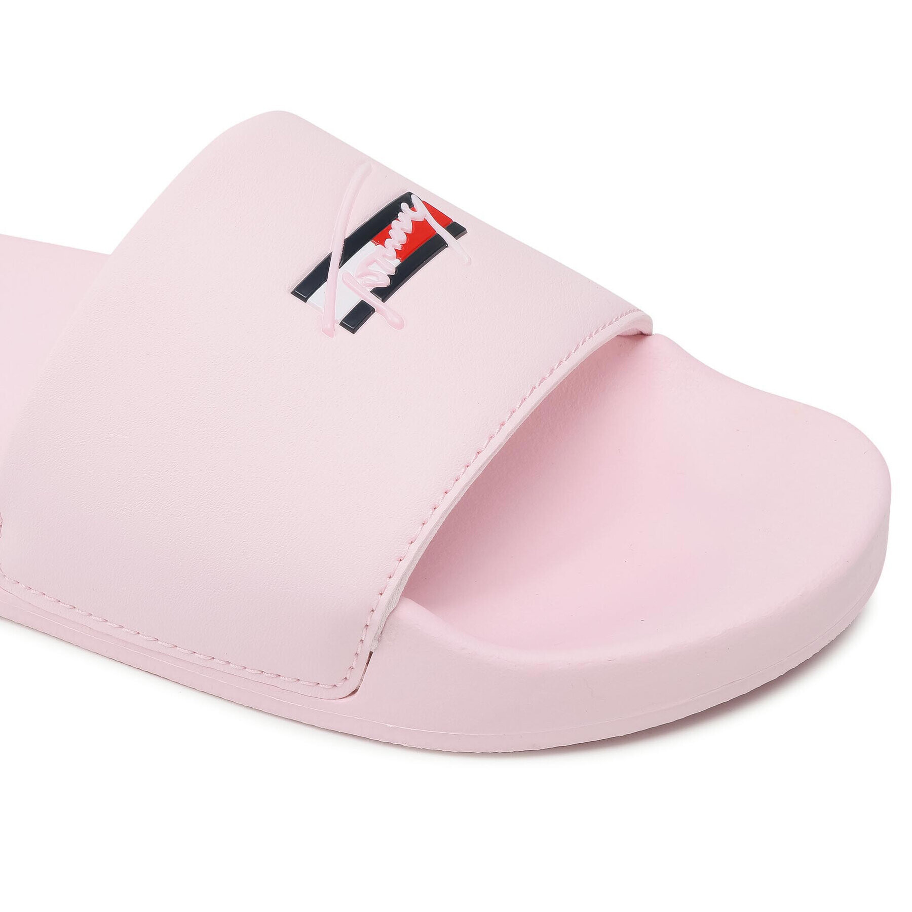 Tommy Jeans Natikači Essential Pool Slide EN0EN01431 Roza - Pepit.si