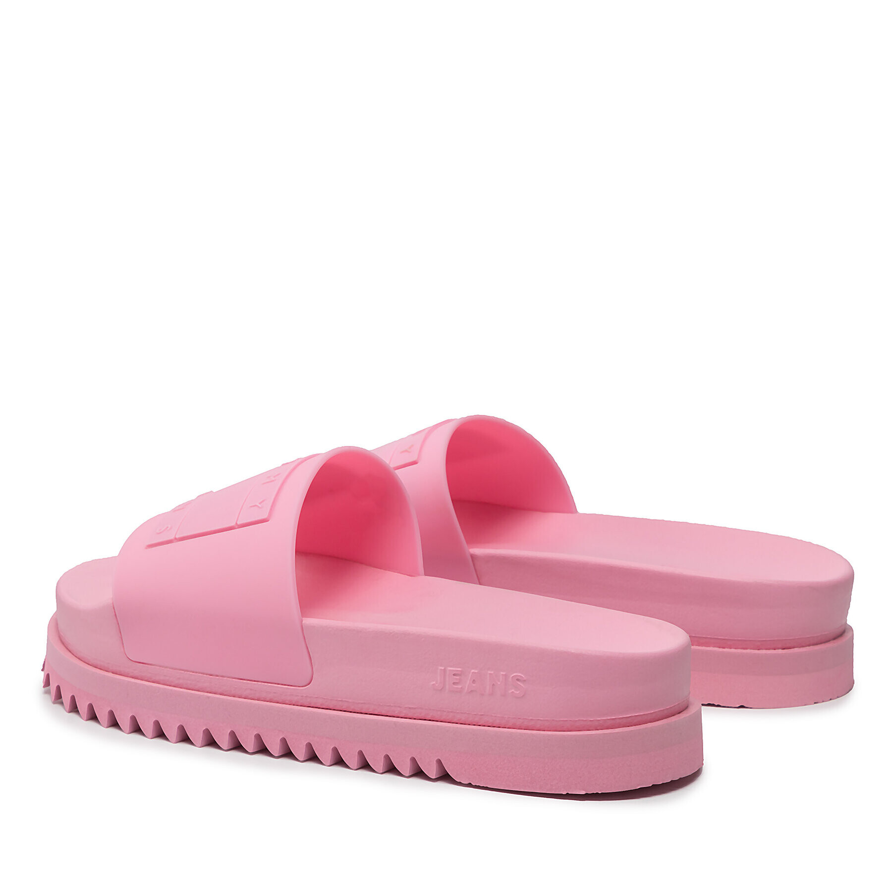 Tommy Jeans Natikači Flatform Pool Slide EN0EN01820 Roza - Pepit.si