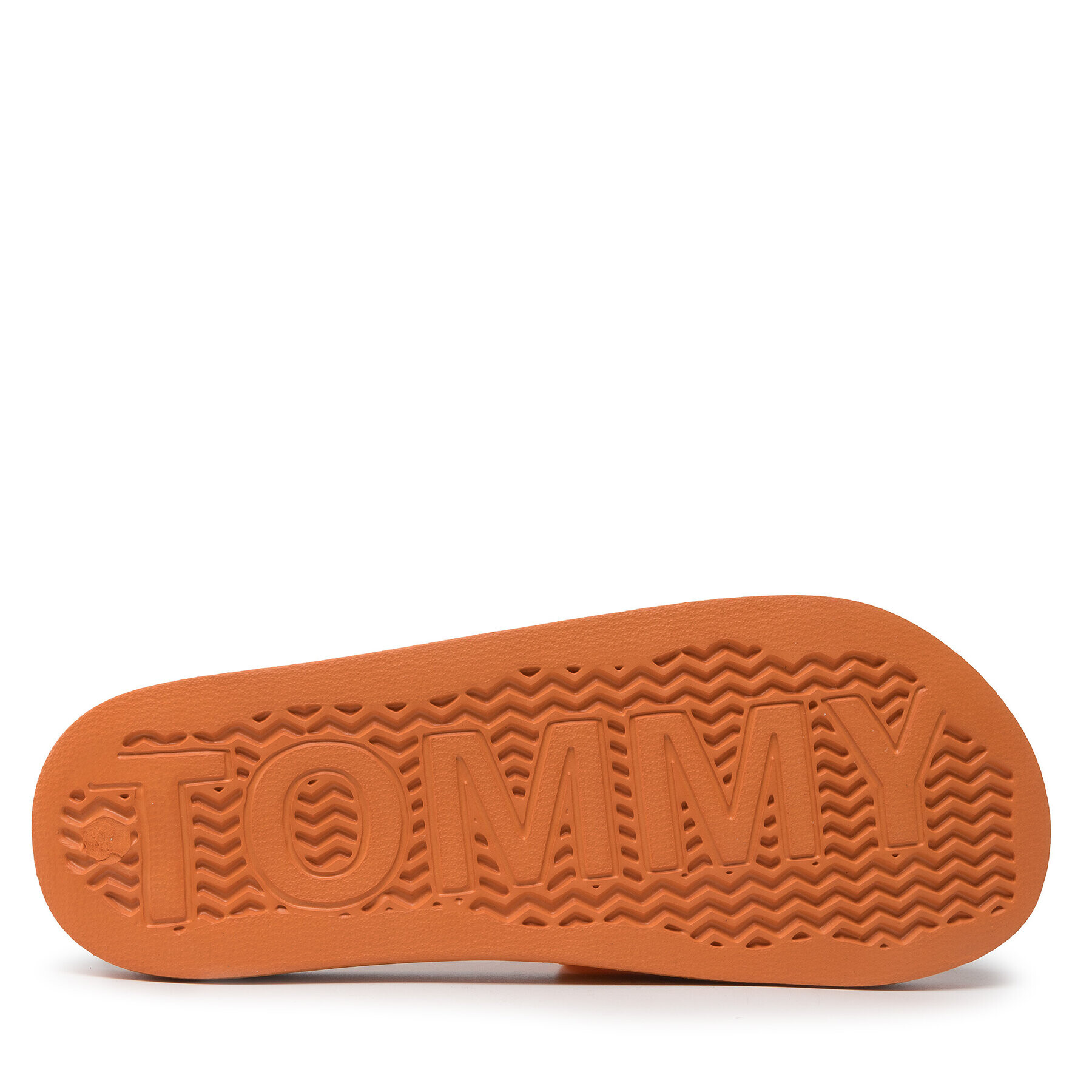 Tommy Jeans Natikači Mens Flag Pool Slide EM0EM01021 Oranžna - Pepit.si