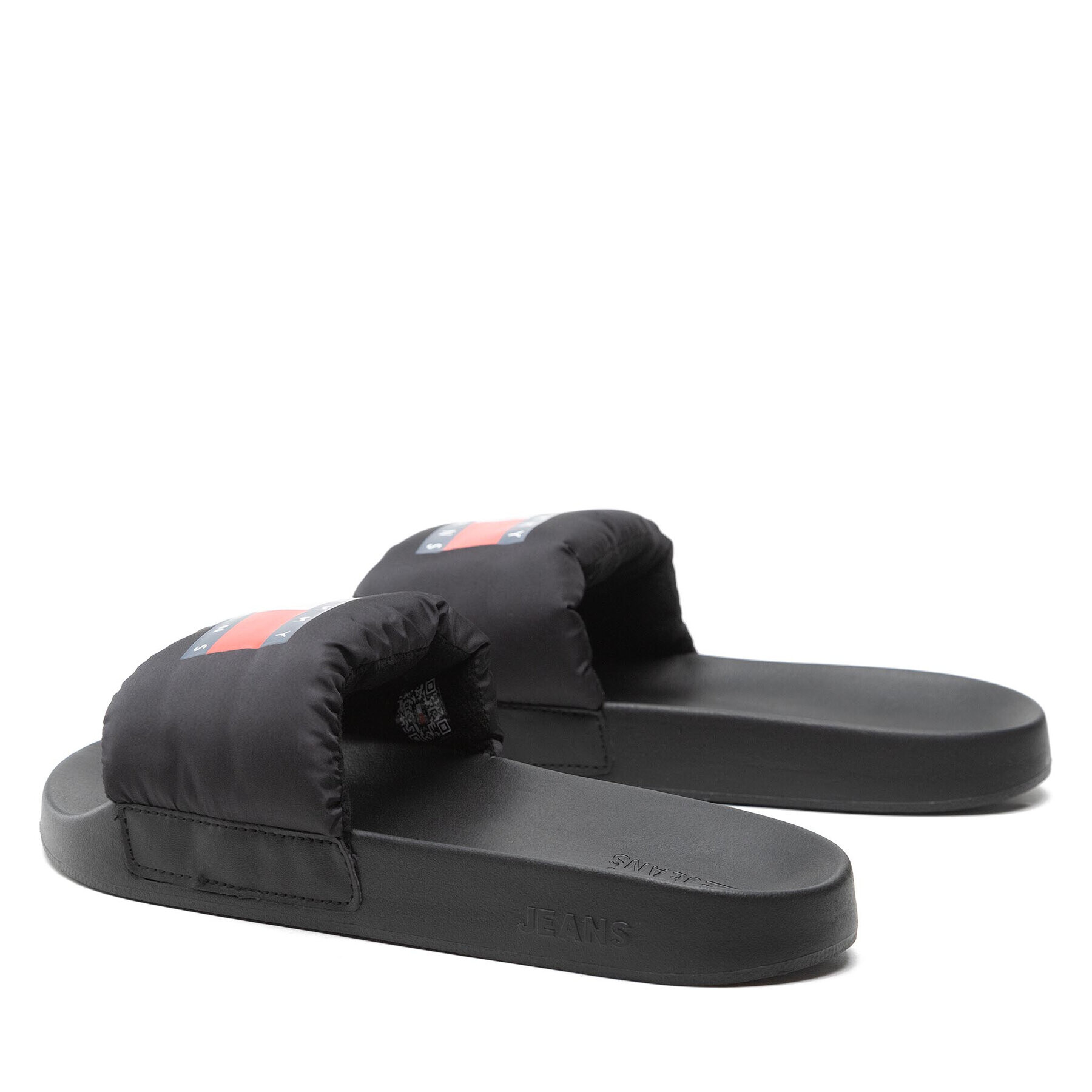 Tommy Jeans Natikači Padded Pool Slide EM0EM01041 Črna - Pepit.si