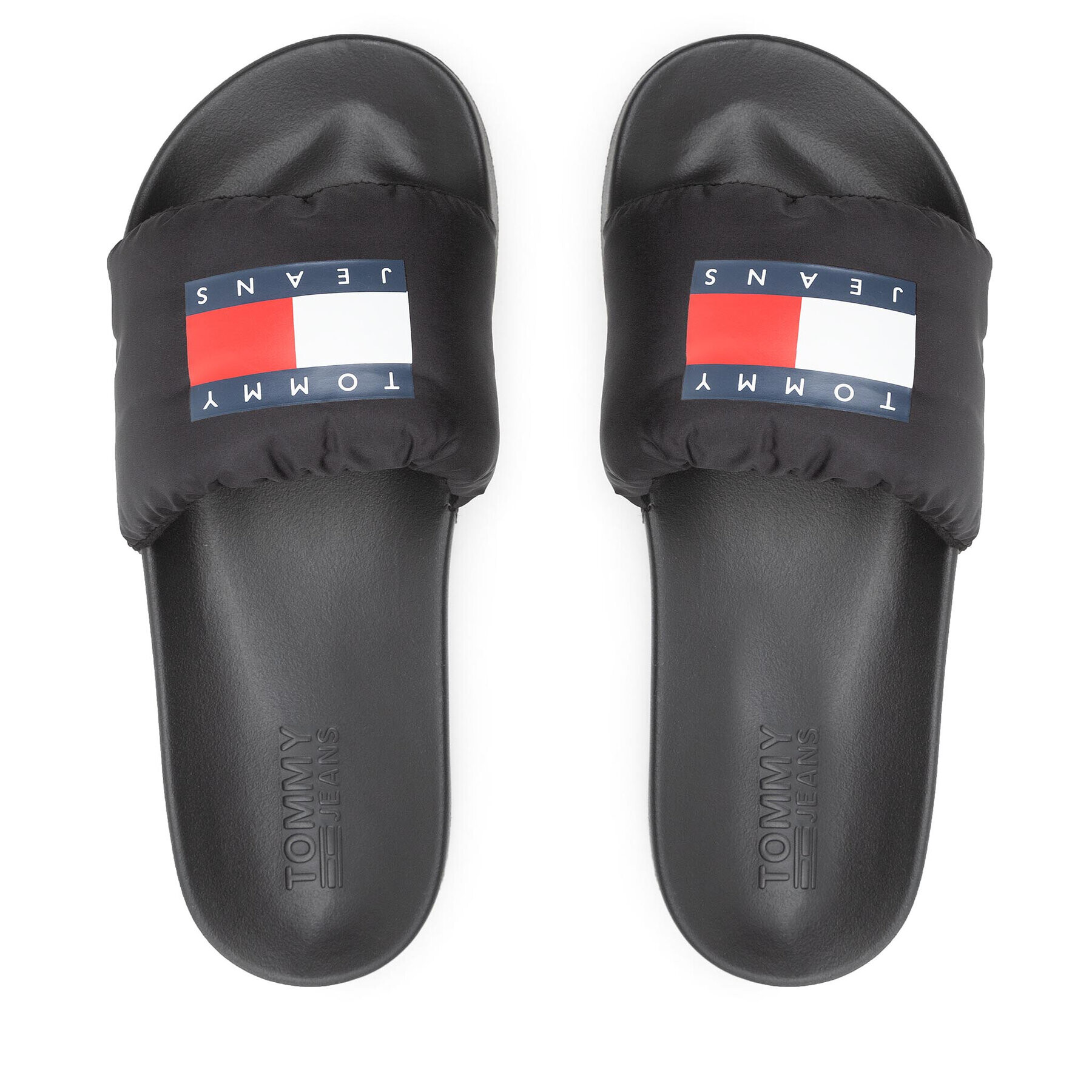 Tommy Jeans Natikači Padded Pool Slide EM0EM01041 Črna - Pepit.si