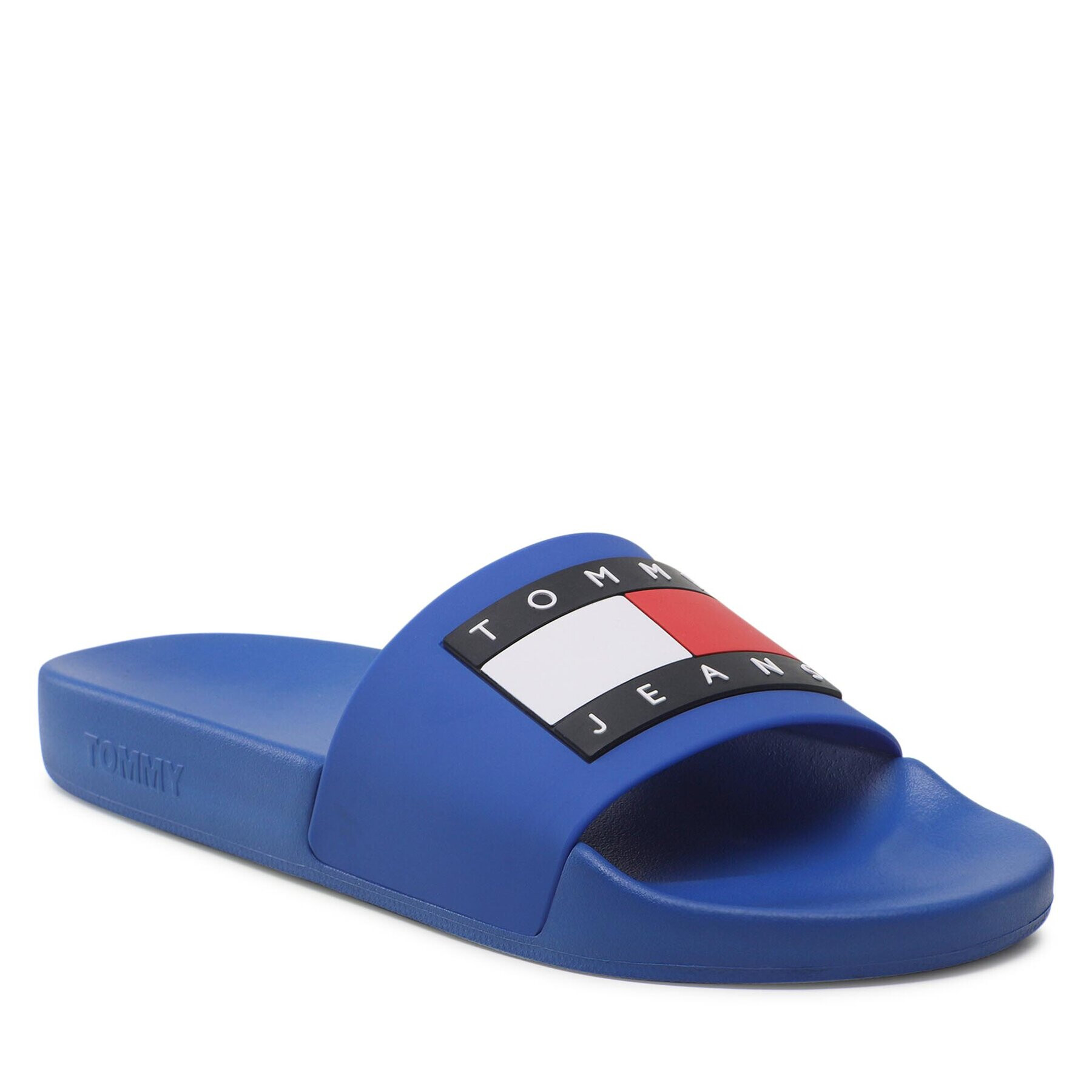 Tommy Jeans Natikači Pool Slide Ess EM0EM01191 Modra - Pepit.si