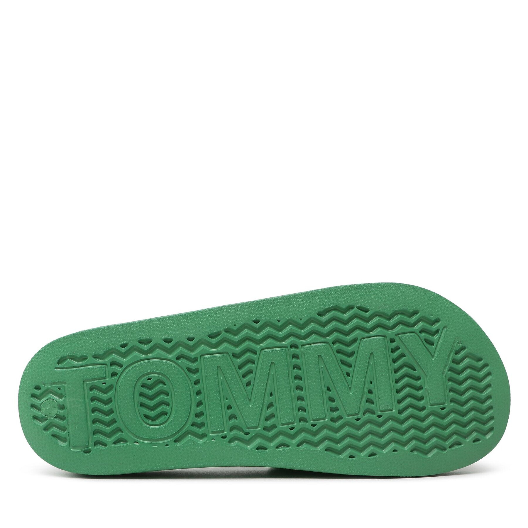 Tommy Jeans Natikači Pool Slide Ess EM0EM01191 Zelena - Pepit.si