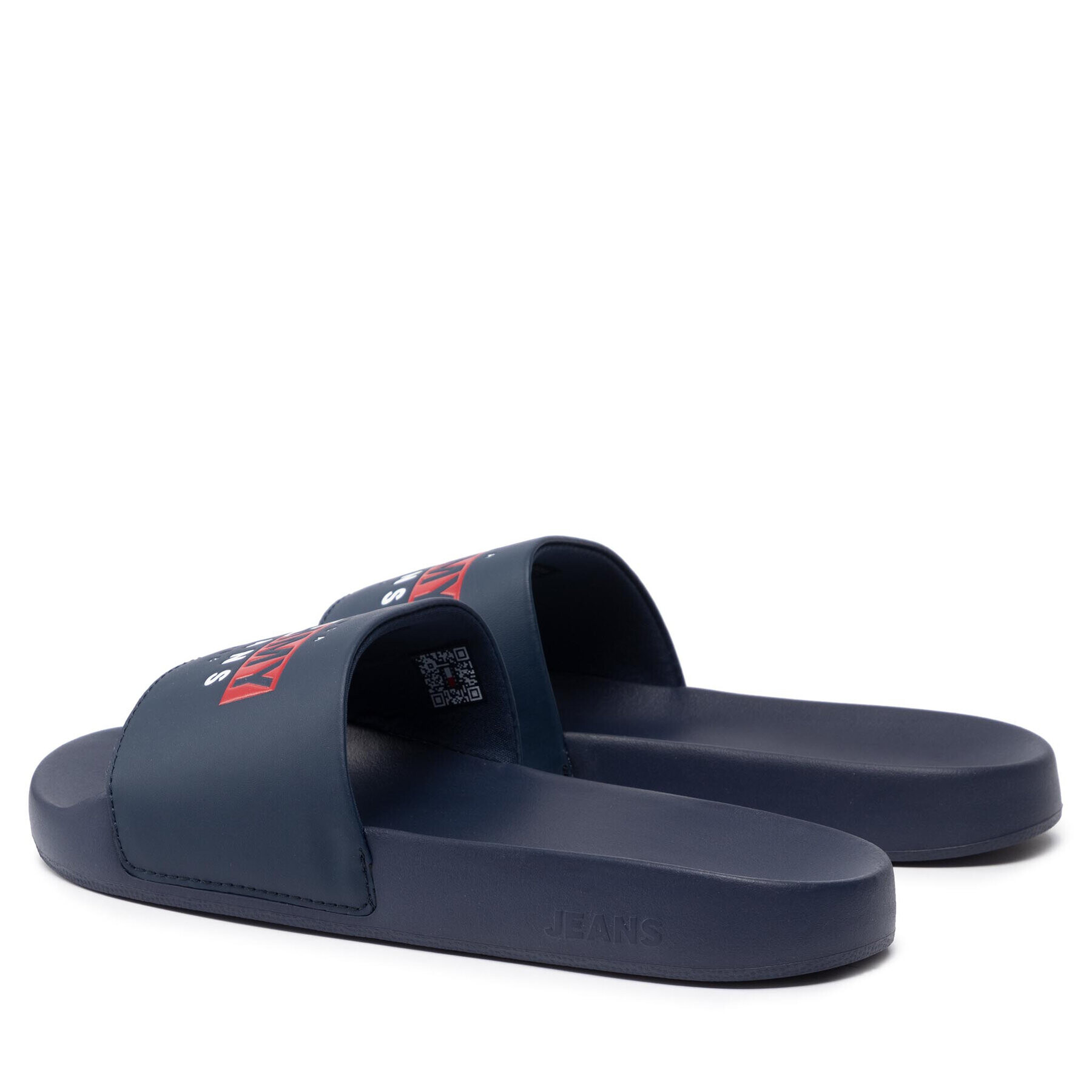 Tommy Jeans Natikači Seasonal Poolslide EM0EM01031 Mornarsko modra - Pepit.si