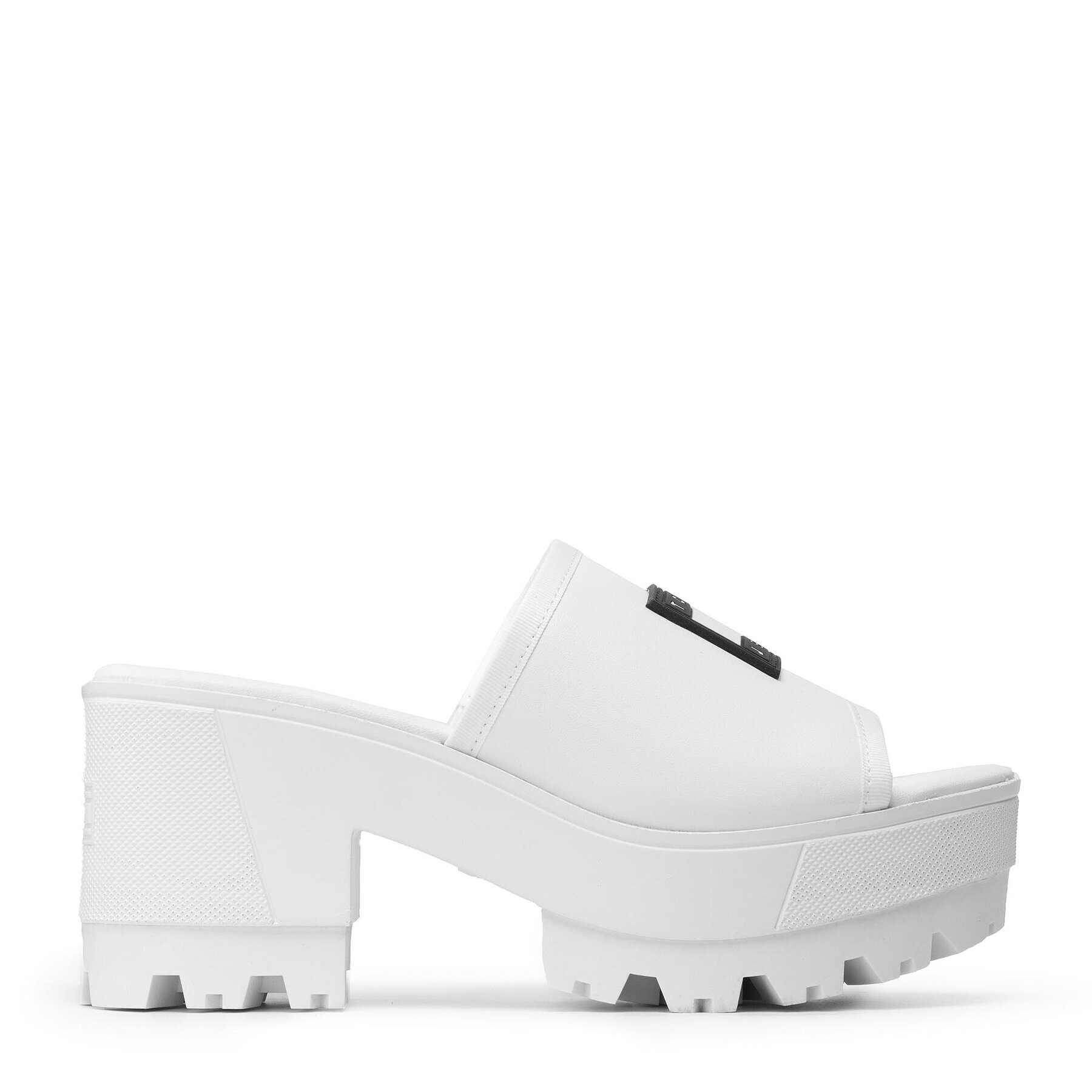 Tommy Jeans Natikači Slip On Mule EN0EN01808 Bela - Pepit.si