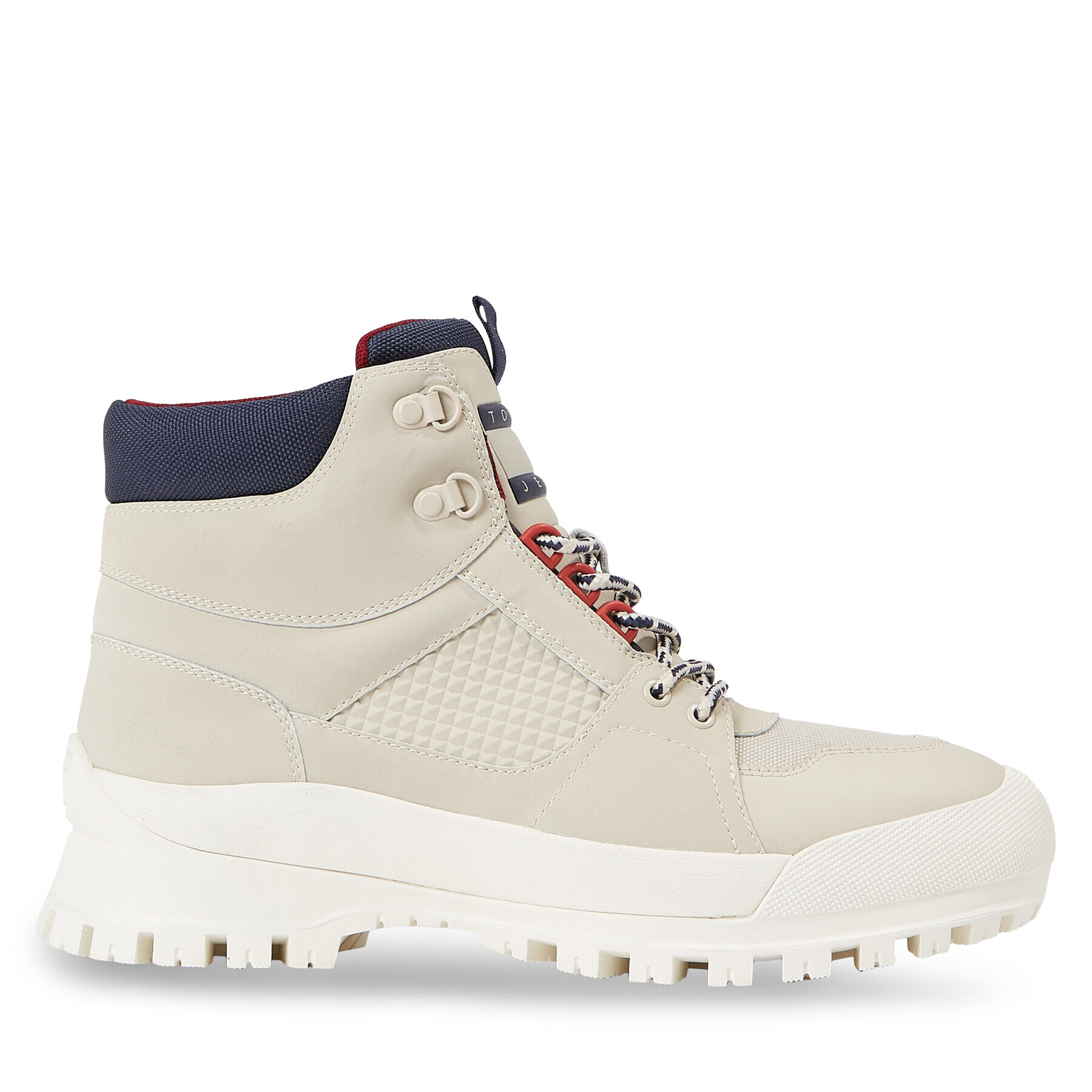 Tommy Jeans Pohodni čevlji Tjm Urbans Boot Mid EM0EM01339 Roza - Pepit.si