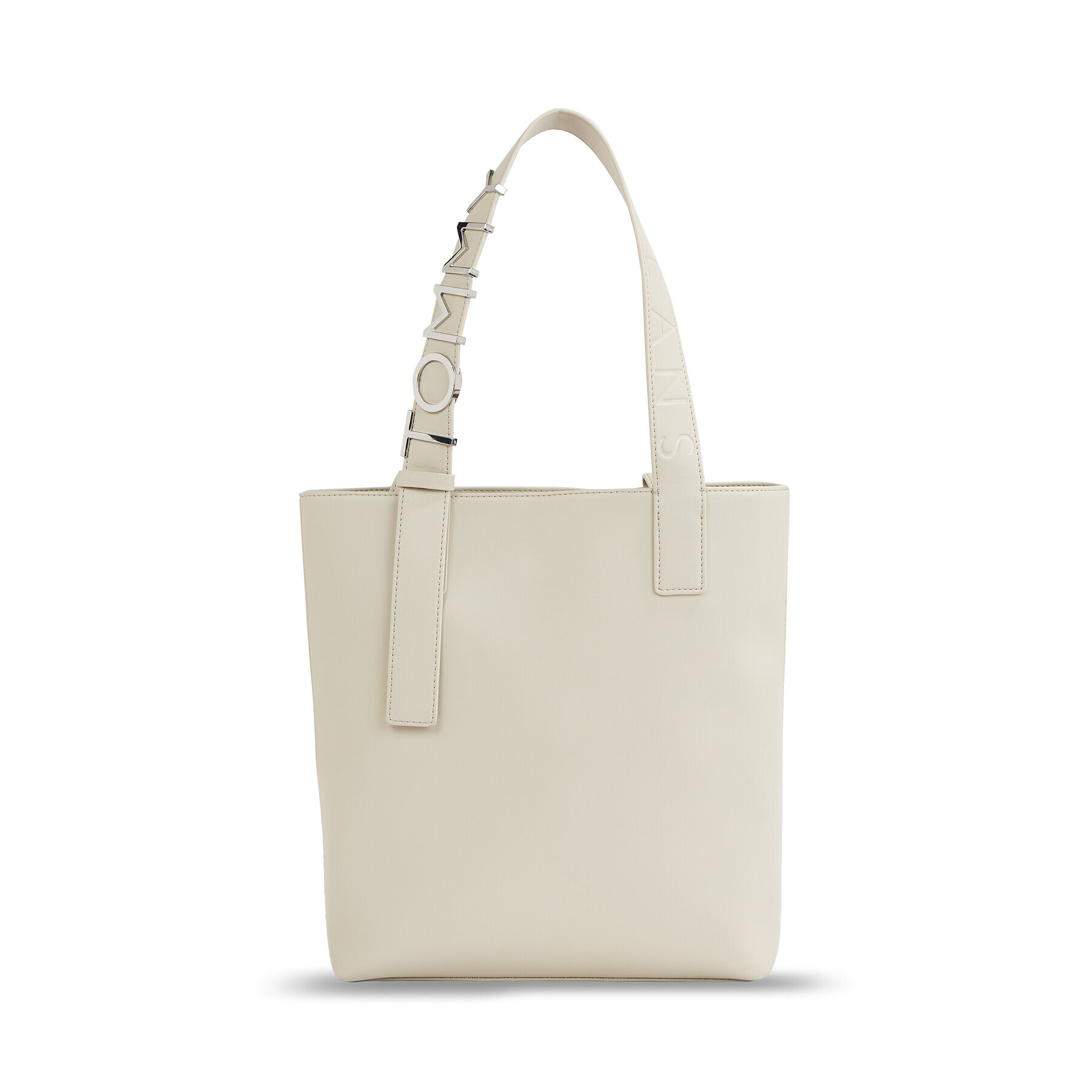 Tommy Jeans Ročna torba Tjw Bold Tote AW0AW15425 Bež - Pepit.si