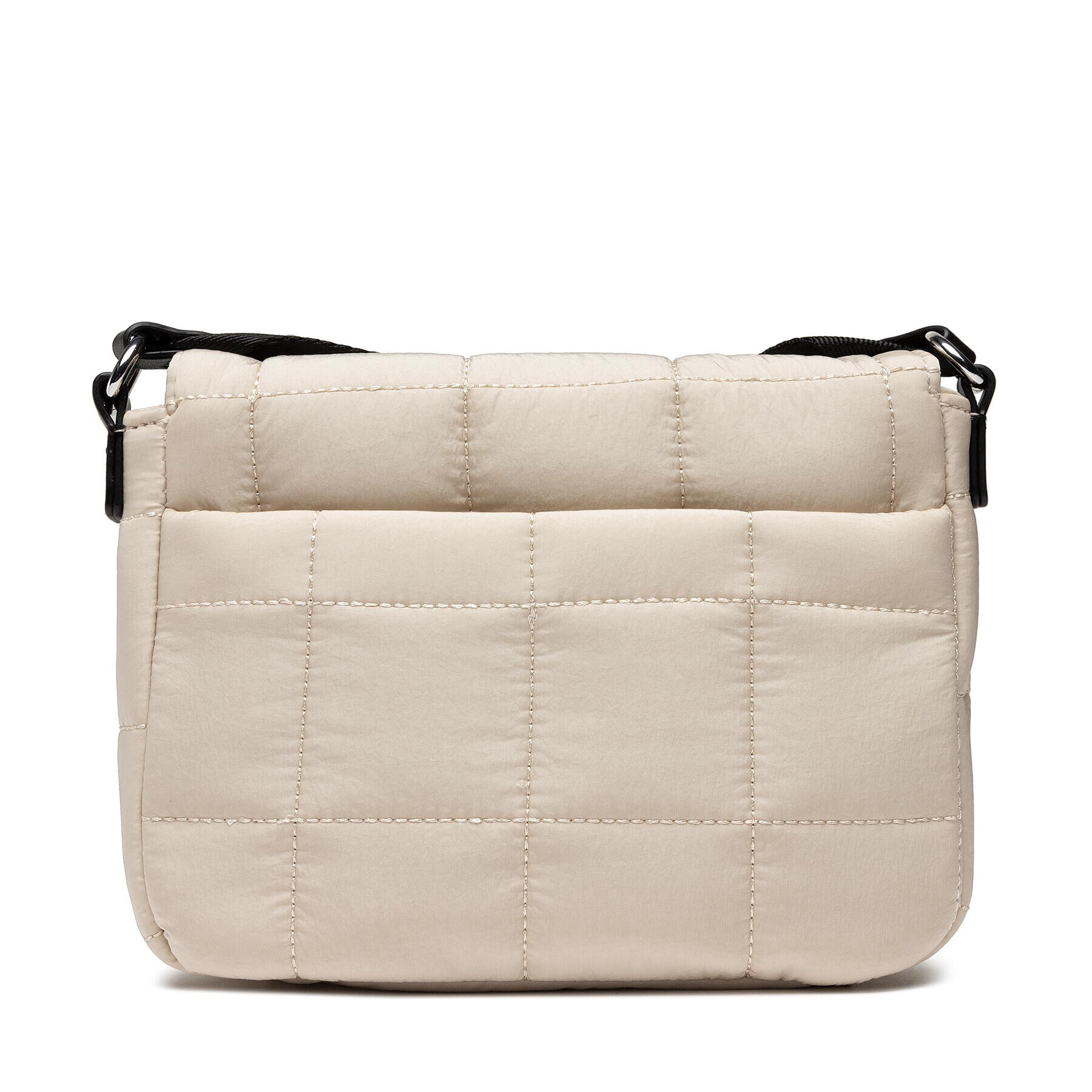 Tommy Jeans Ročna torba Tjw Casual Quilted Flap Cross AW0AW12492 Bež - Pepit.si