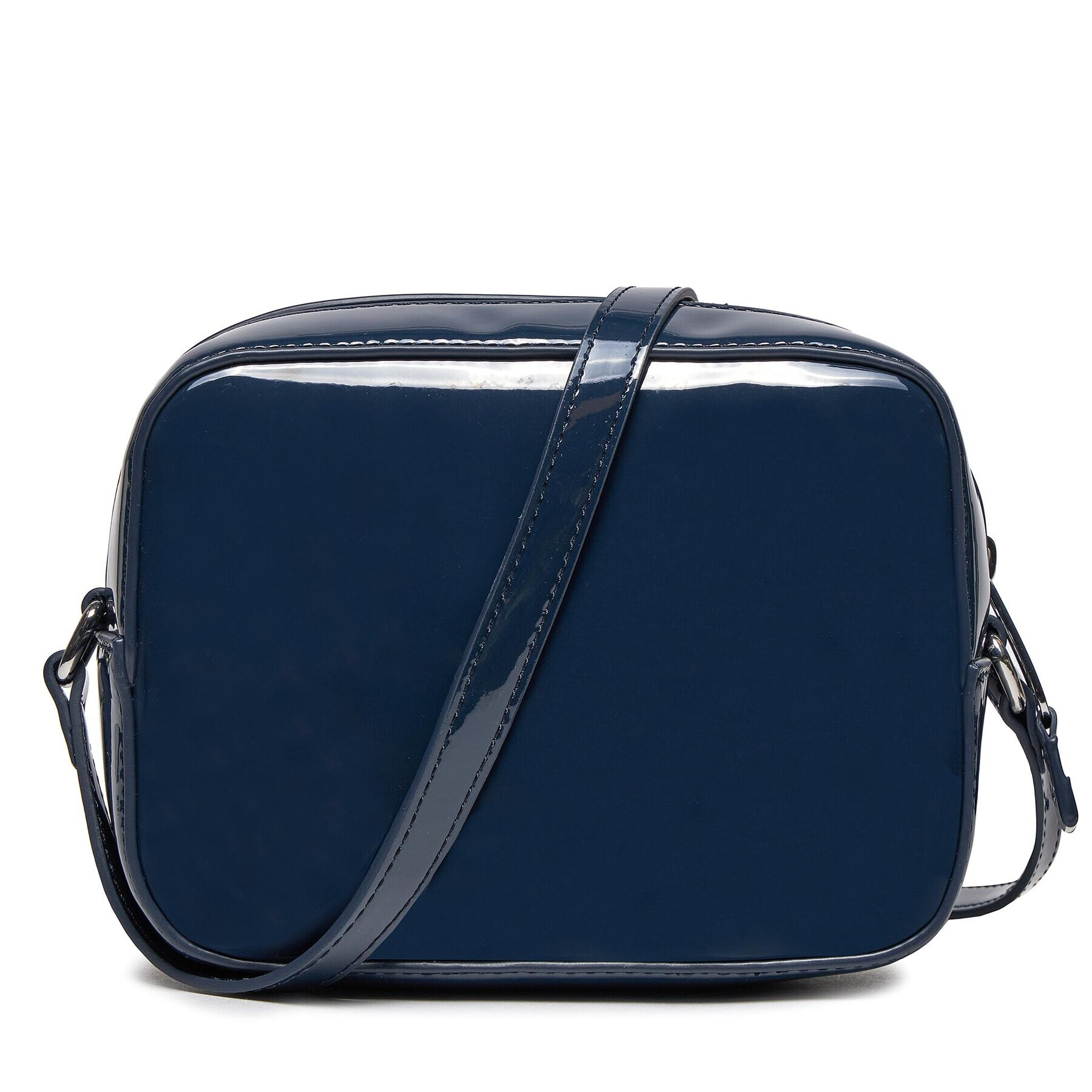 Tommy Jeans Ročna torba Tjw Ess Must Camera Bag Patent AW0AW15826 Mornarsko modra - Pepit.si