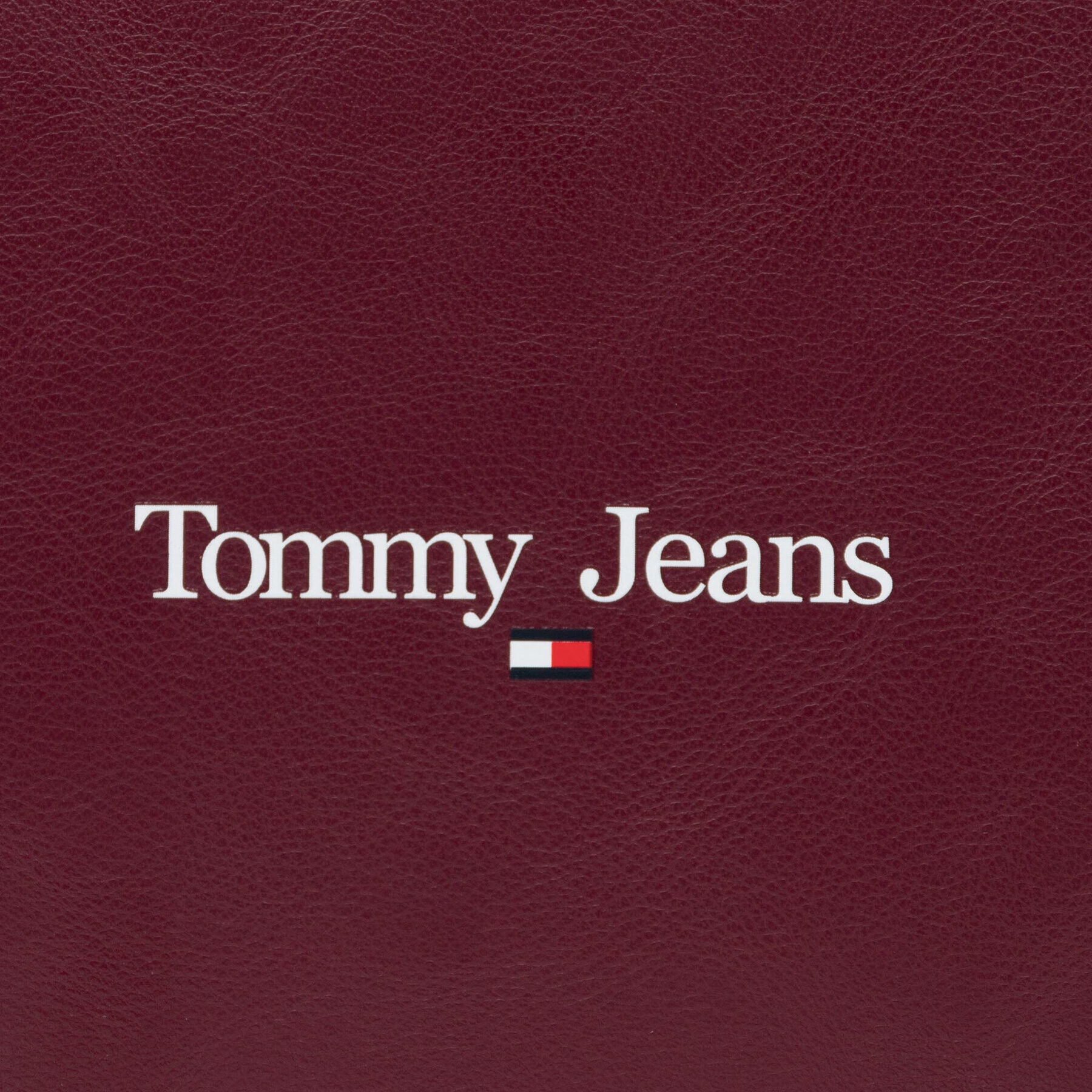 Tommy Jeans Ročna torba Tjw Essential Pu Camera Bag AW0AW12546 Bordo rdeča - Pepit.si