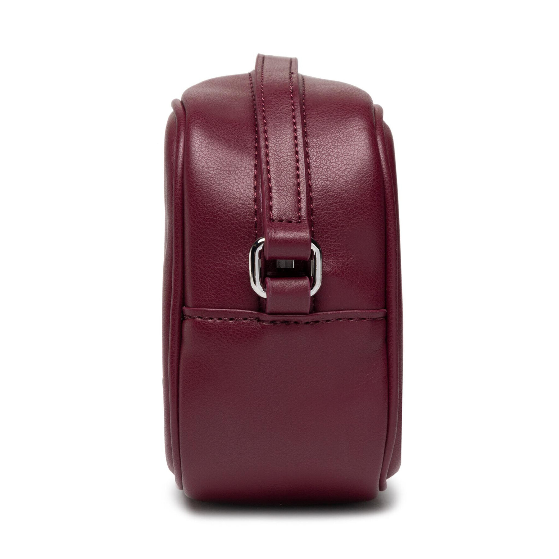 Tommy Jeans Ročna torba Tjw Essential Pu Camera Bag AW0AW12546 Bordo rdeča - Pepit.si