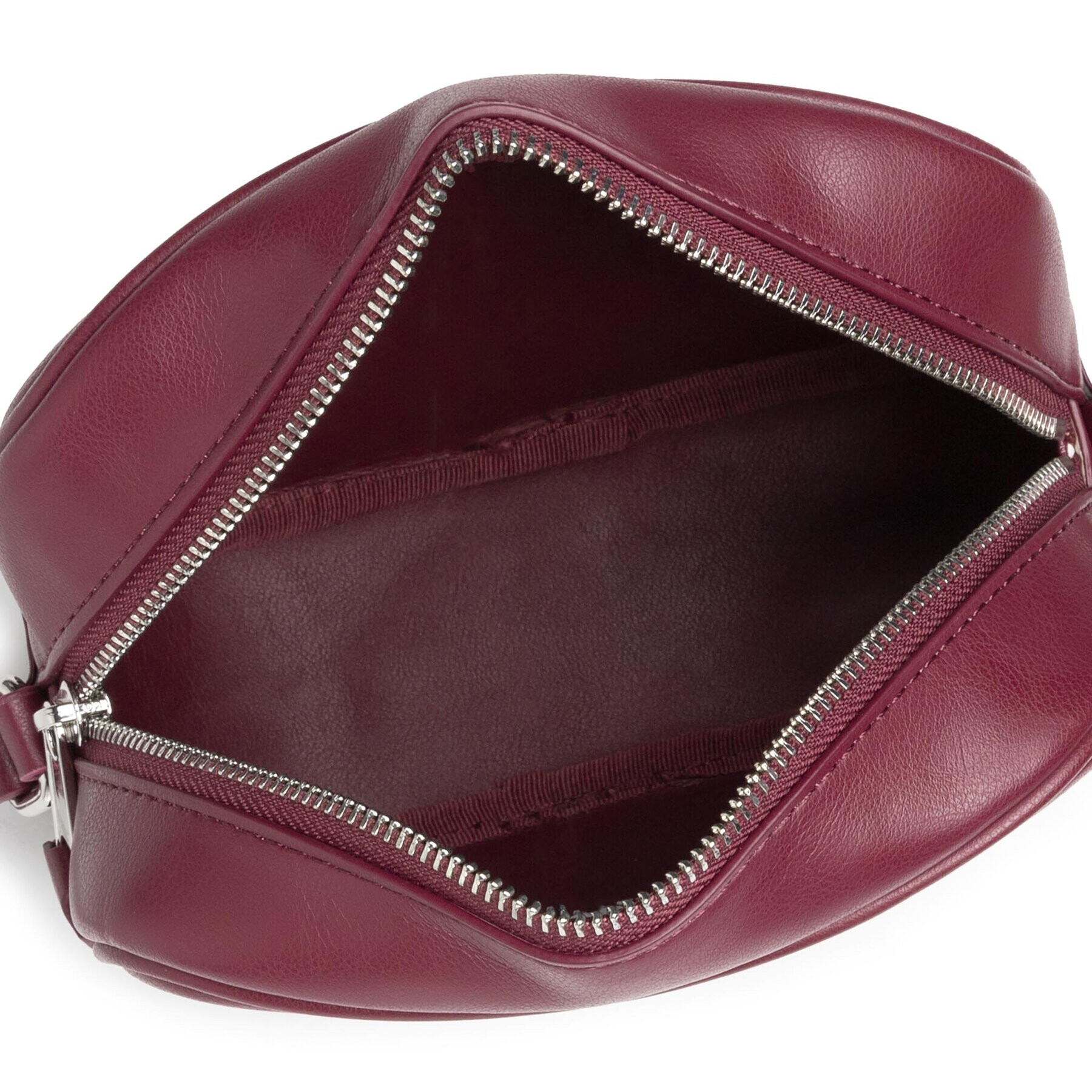 Tommy Jeans Ročna torba Tjw Essential Pu Camera Bag AW0AW12546 Bordo rdeča - Pepit.si