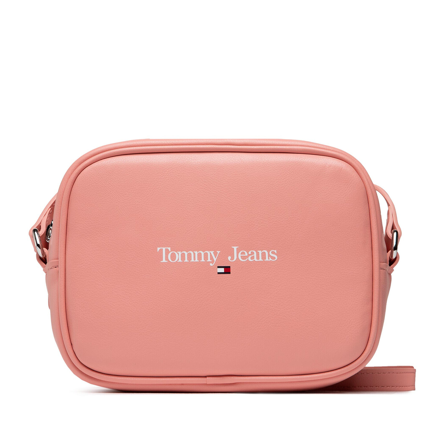 Tommy Jeans Ročna torba Tjw Essential Pu Camera Bag AW0AW12546 Roza - Pepit.si