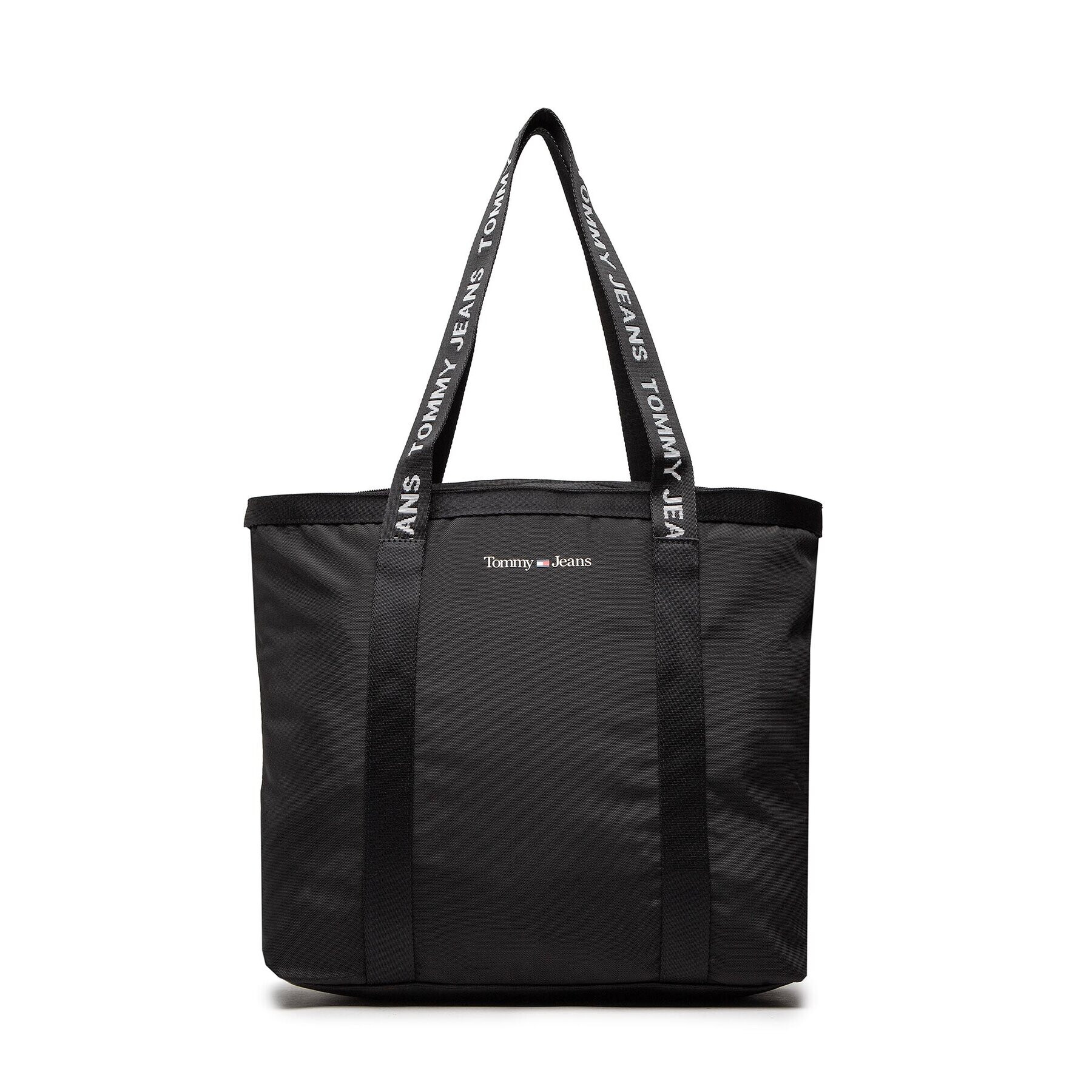 Tommy Jeans Ročna torba Tjw Essential Tote AW0AW14122 Črna - Pepit.si