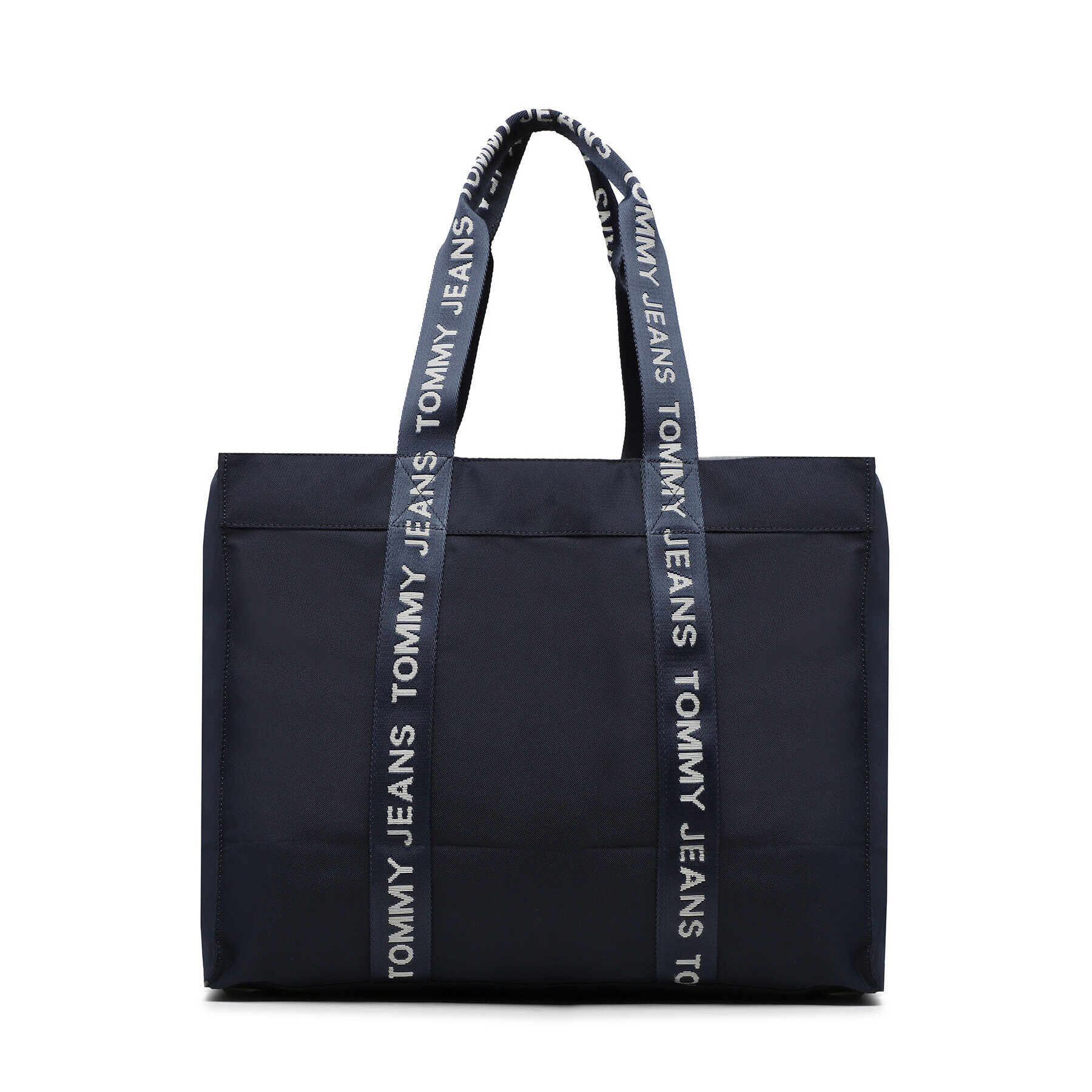 Tommy Jeans Ročna torba Tjw Essential Tote AW0AW14549 Mornarsko modra - Pepit.si