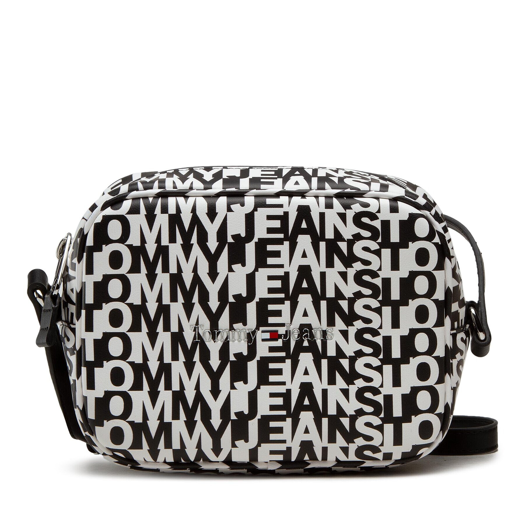 Tommy Jeans Ročna torba Tjw Exx Camera Bag Logomania AW0AW14422 Bela - Pepit.si