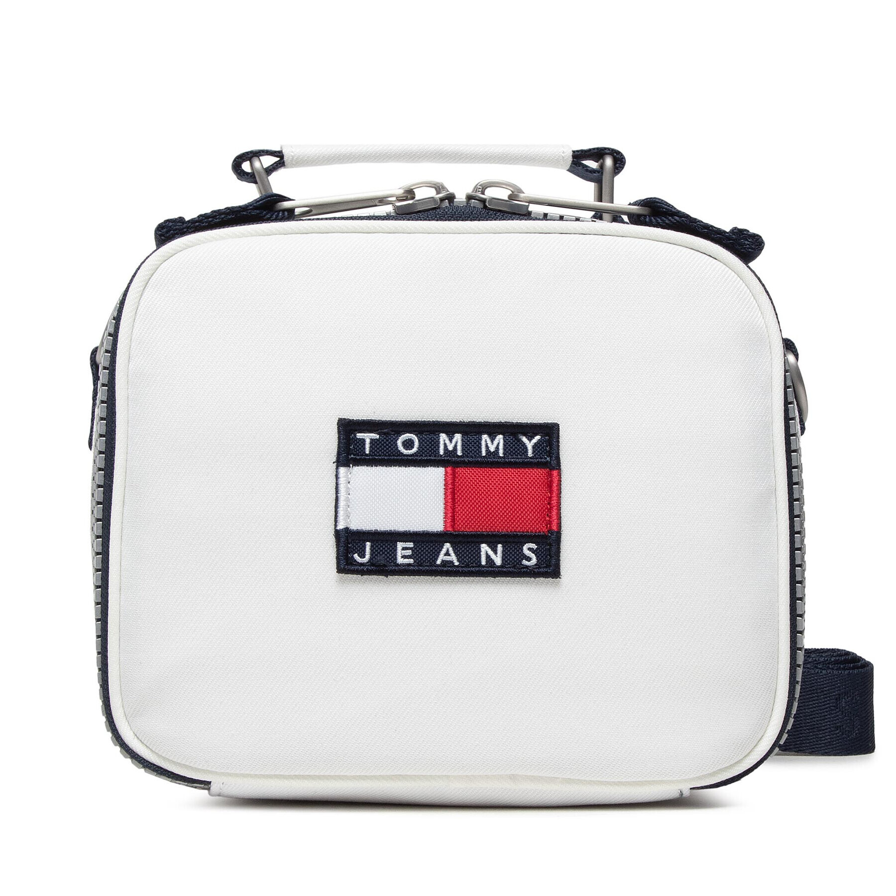 Tommy Jeans Ročna torba Tjw Heritage Crossover AW0AW12413 Bela - Pepit.si