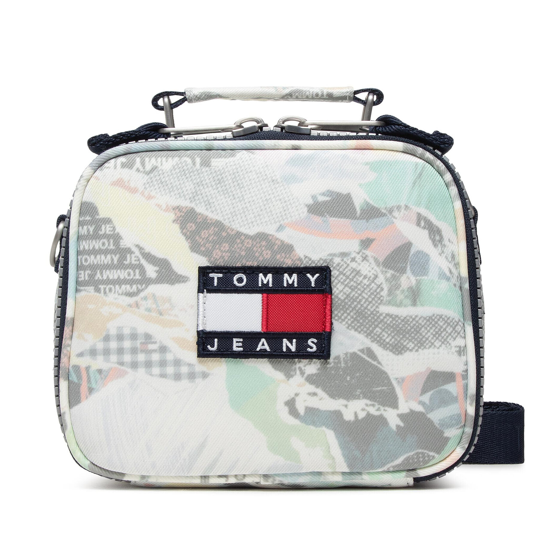 Tommy Jeans Ročna torba Tjw Heritage Crossover AW0AW12413 Siva - Pepit.si