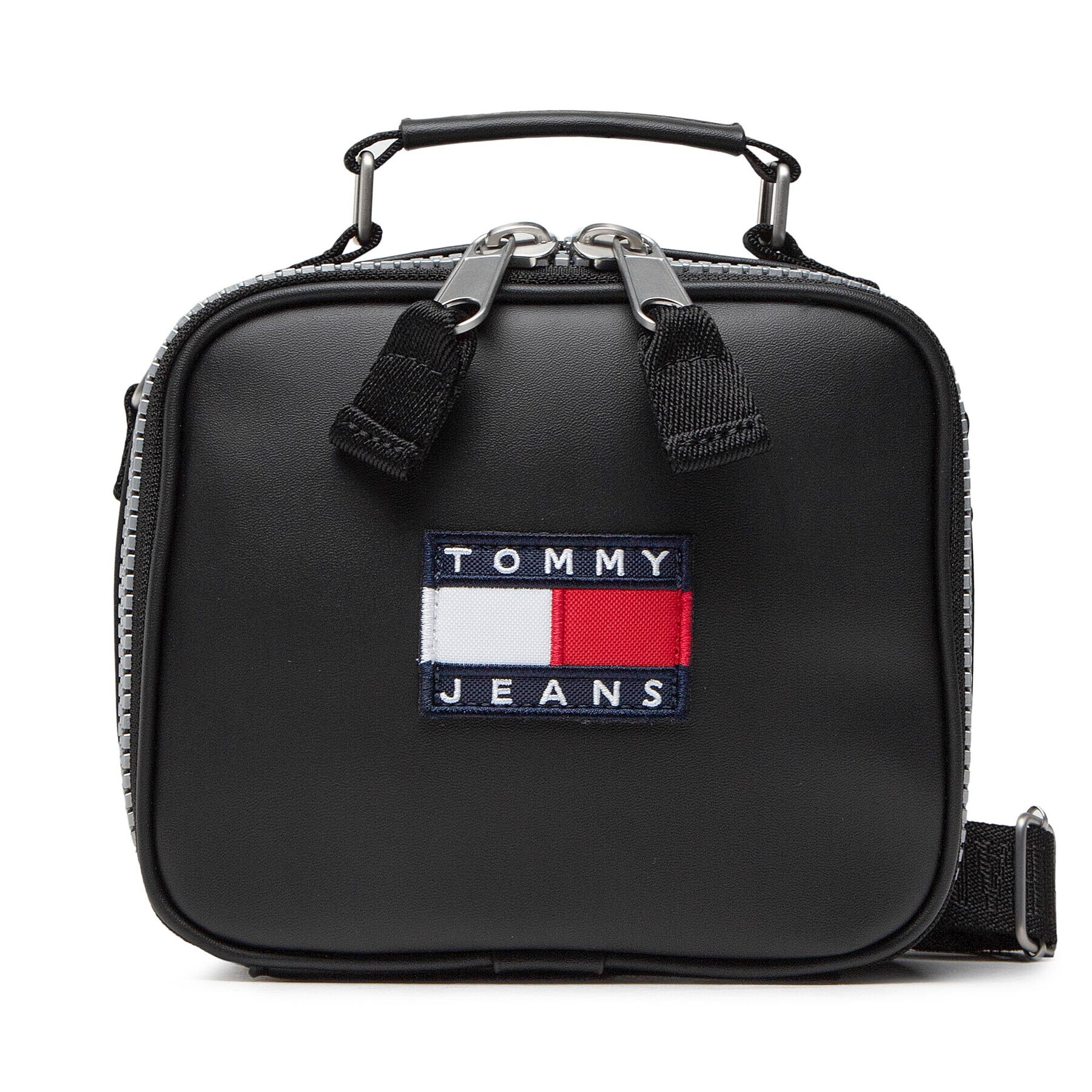 Tommy Jeans Ročna torba Tjw Heritage Crossover AW0AW12560 Črna - Pepit.si