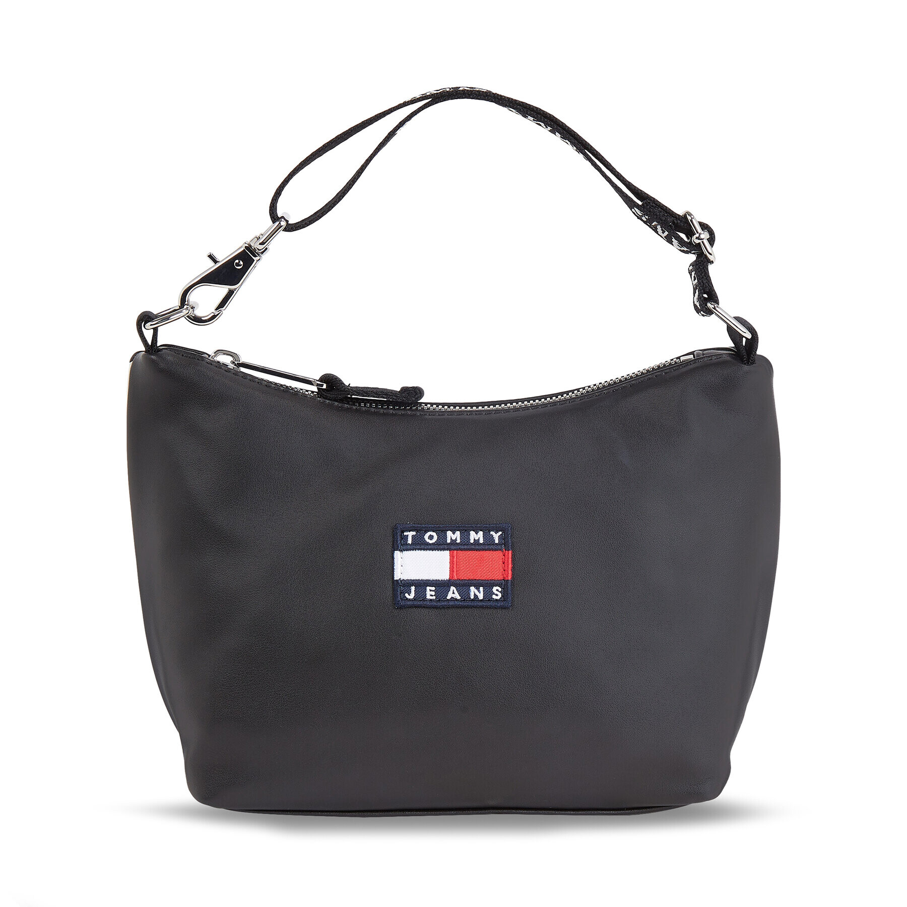 Tommy Jeans Ročna torba Tjw Heritage Shoulder Bag AW0AW15409 Črna - Pepit.si