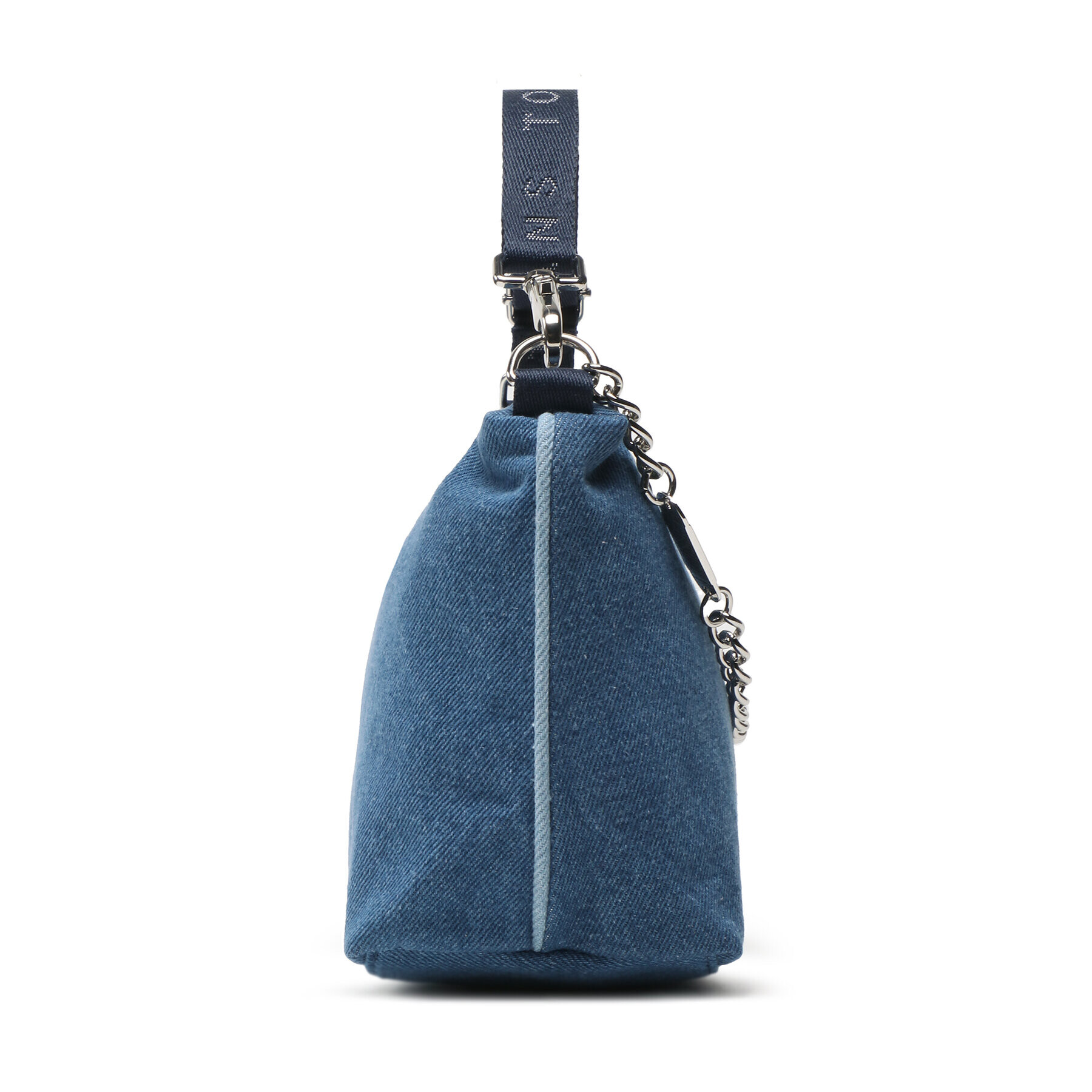 Tommy Jeans Ročna torba Tjw Heritage Shoulder Bag Denim AW0AWI4822 Mornarsko modra - Pepit.si