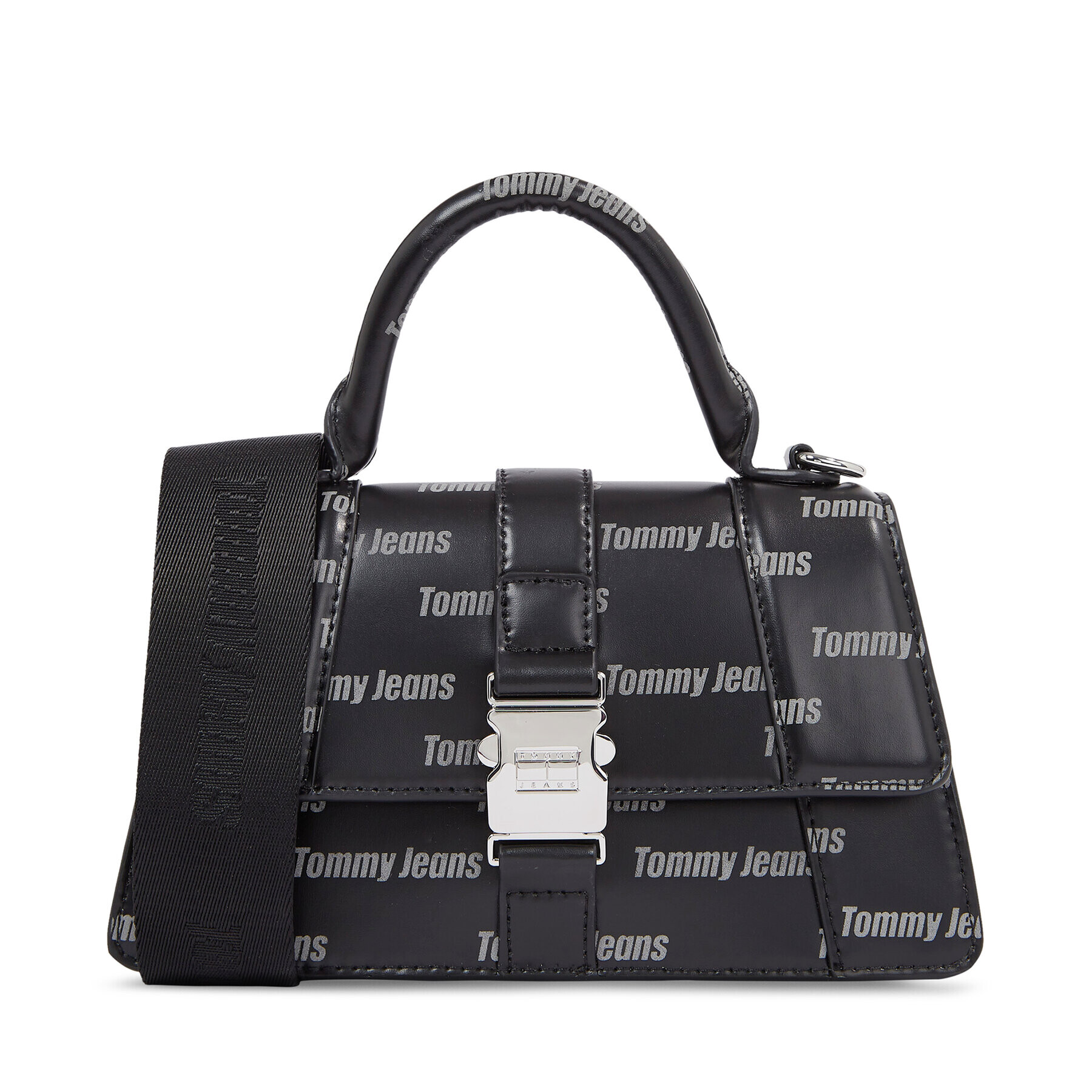 Tommy Jeans Ročna torba Tjw Item Crossover Print AW0AW15650 Črna - Pepit.si