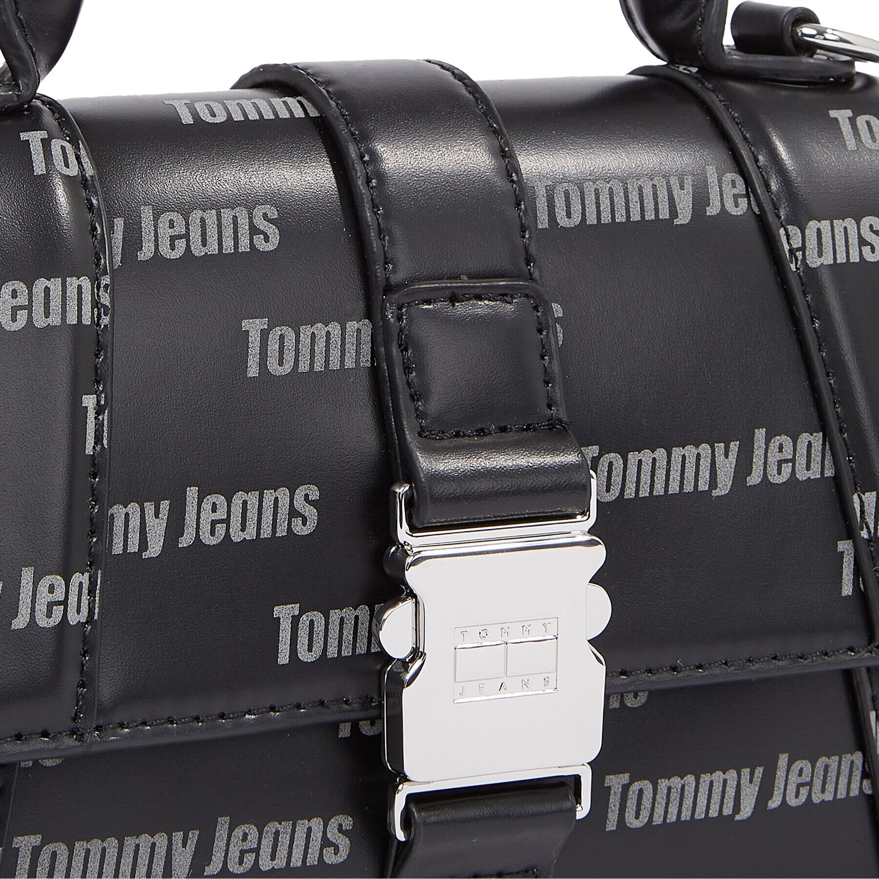 Tommy Jeans Ročna torba Tjw Item Crossover Print AW0AW15650 Črna - Pepit.si