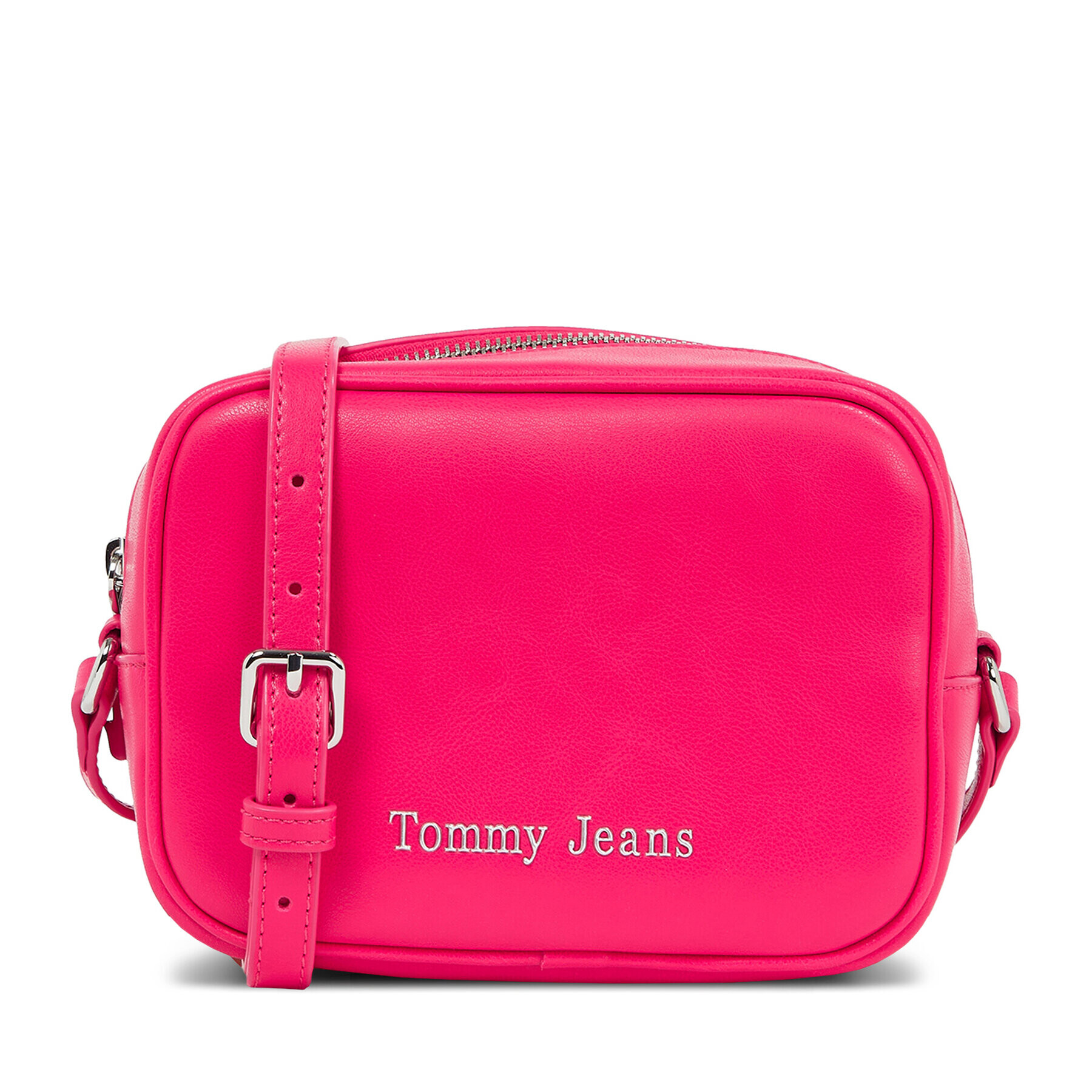 Tommy Jeans Ročna torba Tjw Must Camera Bag Regular Pu AW0AW15420 Roza - Pepit.si