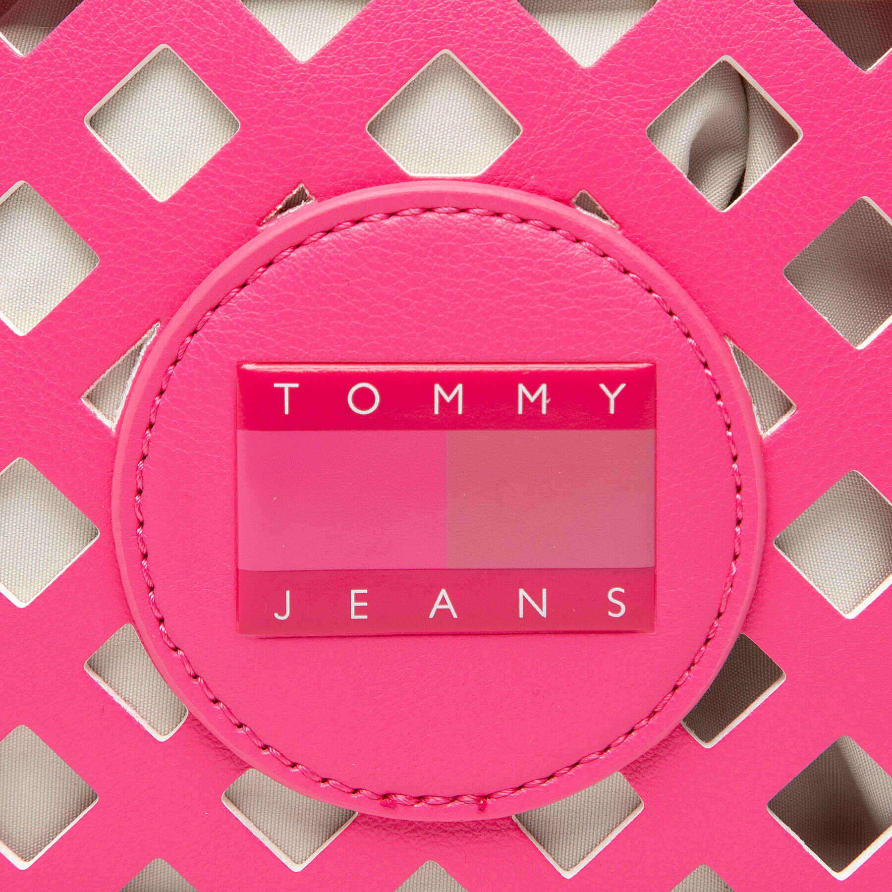 Tommy Jeans Ročna torba Tjw Retro Basket AW0AW12416 Roza - Pepit.si