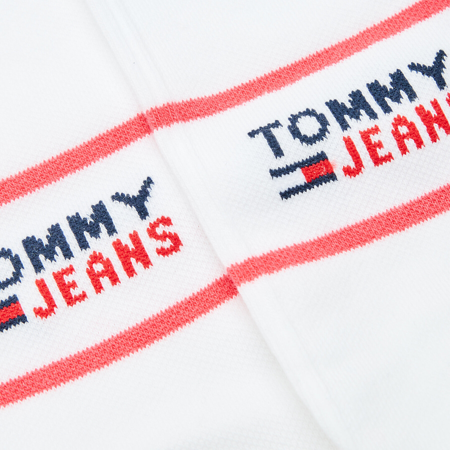 Tommy Jeans Set 2 parov ženskih stopalk 701218704 Roza - Pepit.si