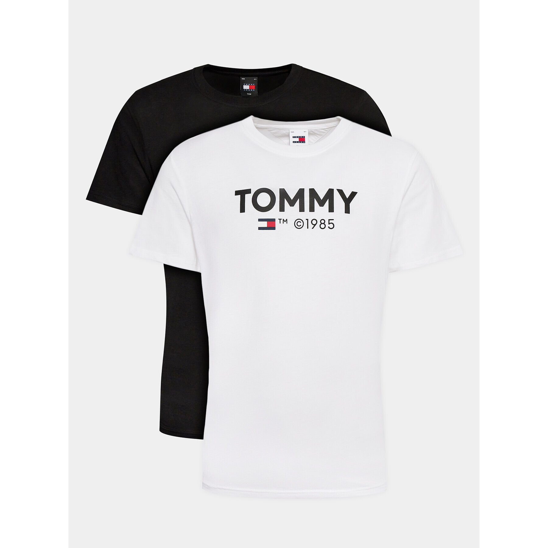 Tommy Jeans Set dveh majic Dna DM0DM18863 Pisana Slim Fit - Pepit.si