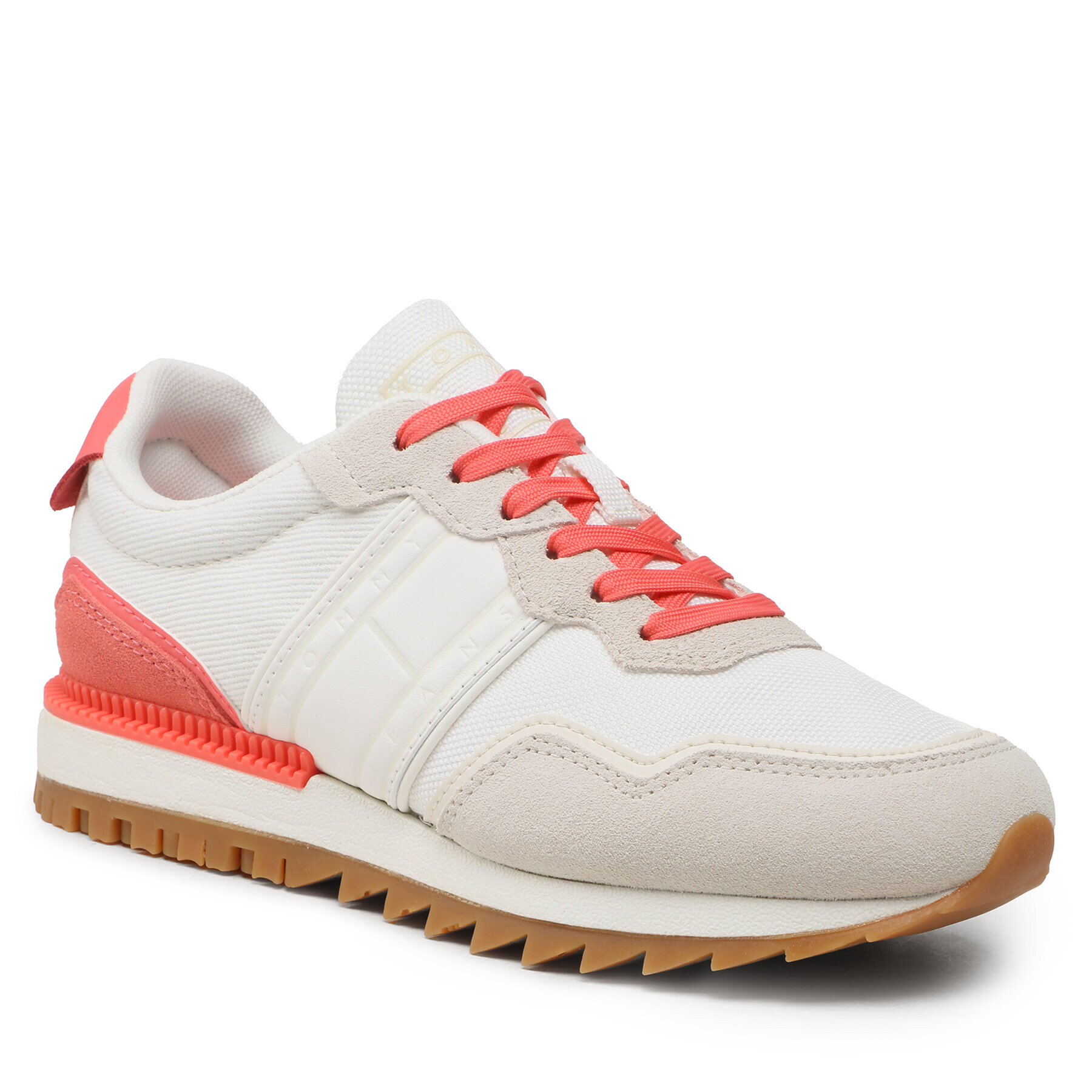 Tommy Jeans Superge Retro Runner EN0EN02214 Bela - Pepit.si