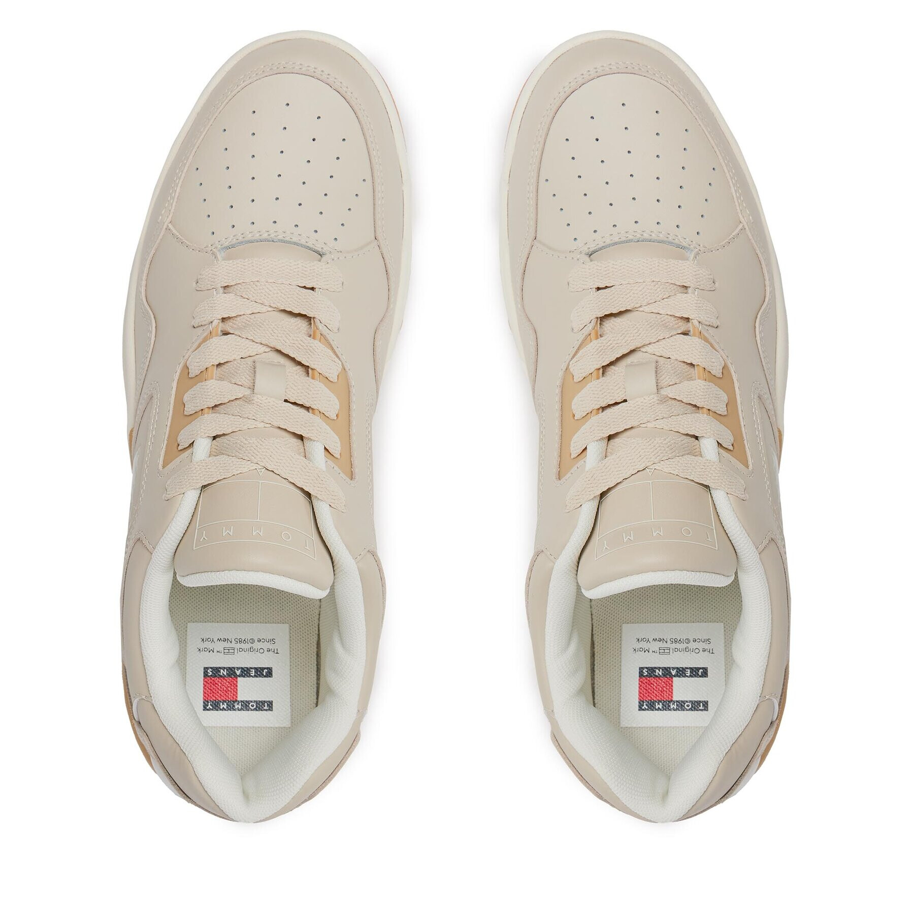 Tommy Jeans Superge Tjm Leather Outsole Color EM0EM01350 Bež - Pepit.si