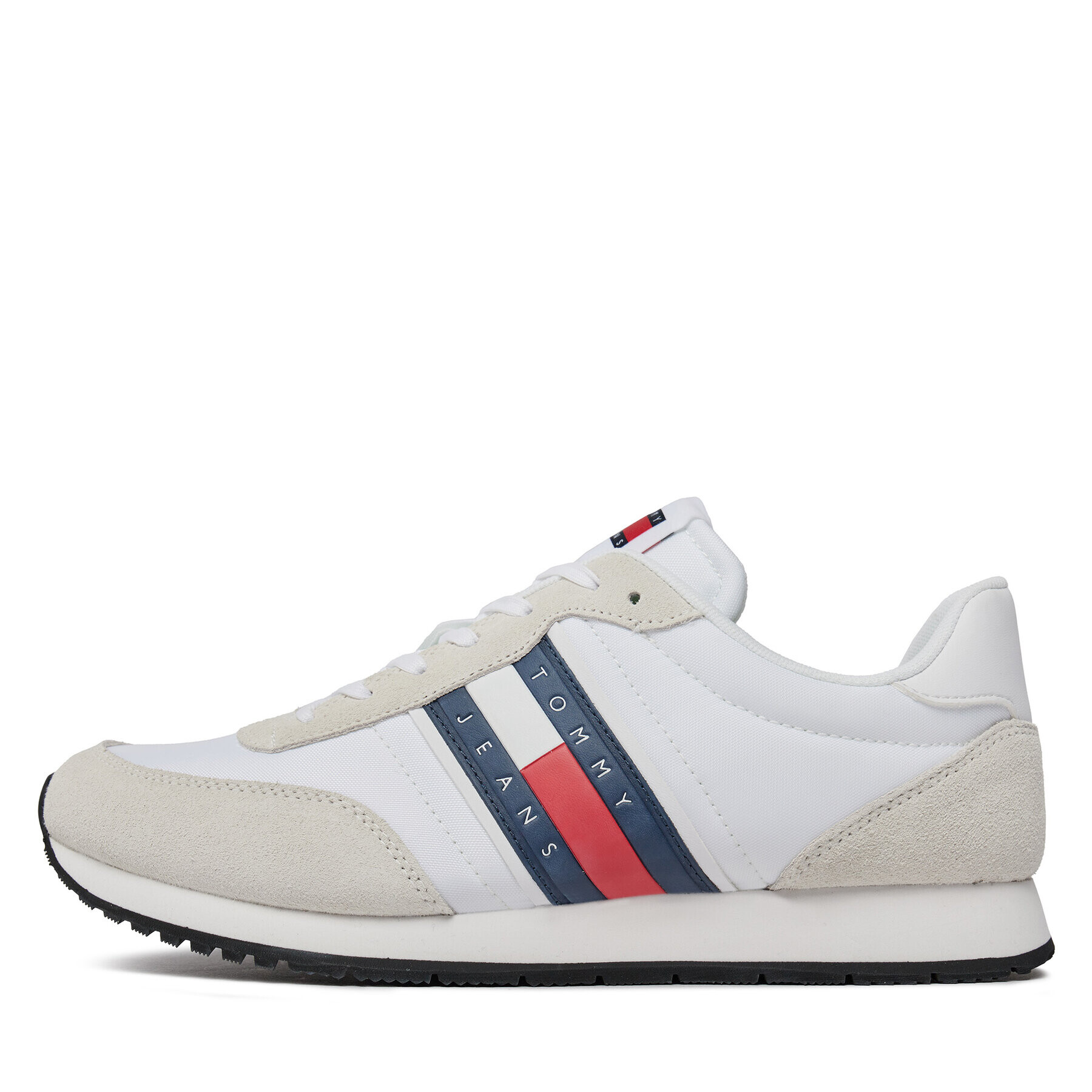 Tommy Jeans Superge Tjm Runner Casual Ess EM0EM01351 Bela - Pepit.si