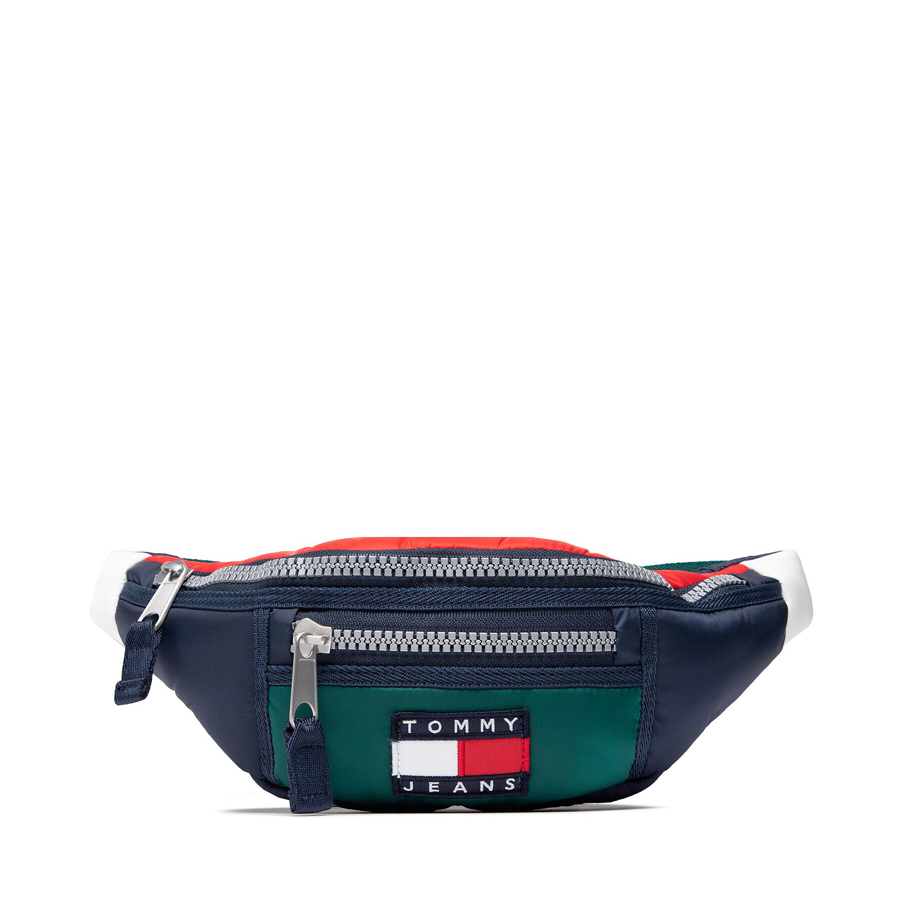 Tommy Jeans torba za okoli pasu Tjm Heritage Bumbag Il AM0AM09723 Mornarsko modra - Pepit.si