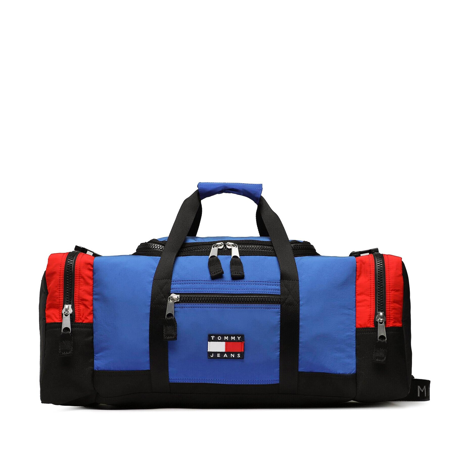 Tommy Jeans Torbica Tjm Heritage Mix Duffle AM0AM10702 Modra - Pepit.si