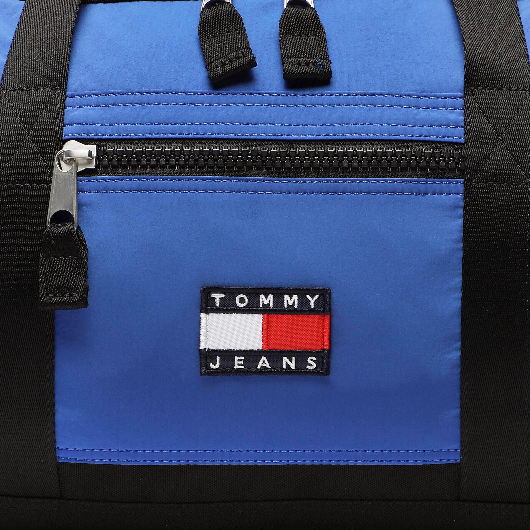 Tommy Jeans Torbica Tjm Heritage Mix Duffle AM0AM10702 Modra - Pepit.si