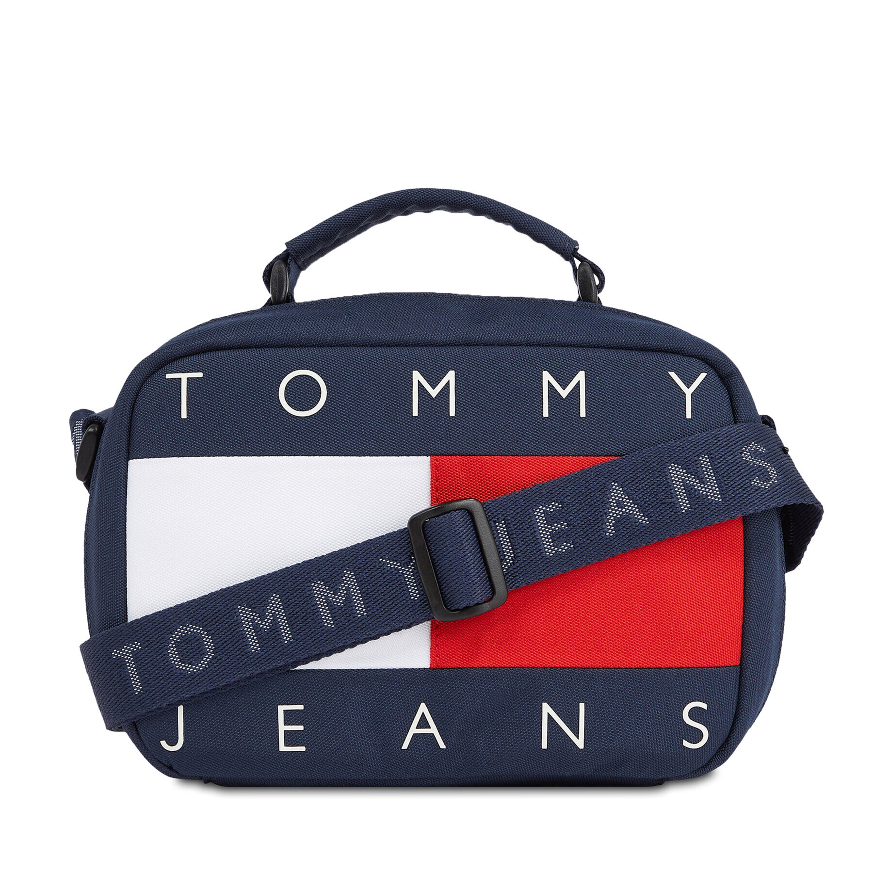 Tommy Jeans Torbica za okrog pasu Tjm Gifting Crossover AM0AM11660 Modra - Pepit.si