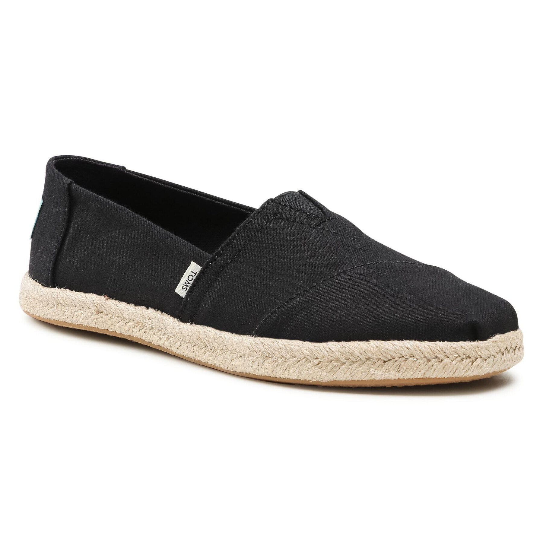 Toms Espadrile Alpargata Rope 10016250 Črna - Pepit.si