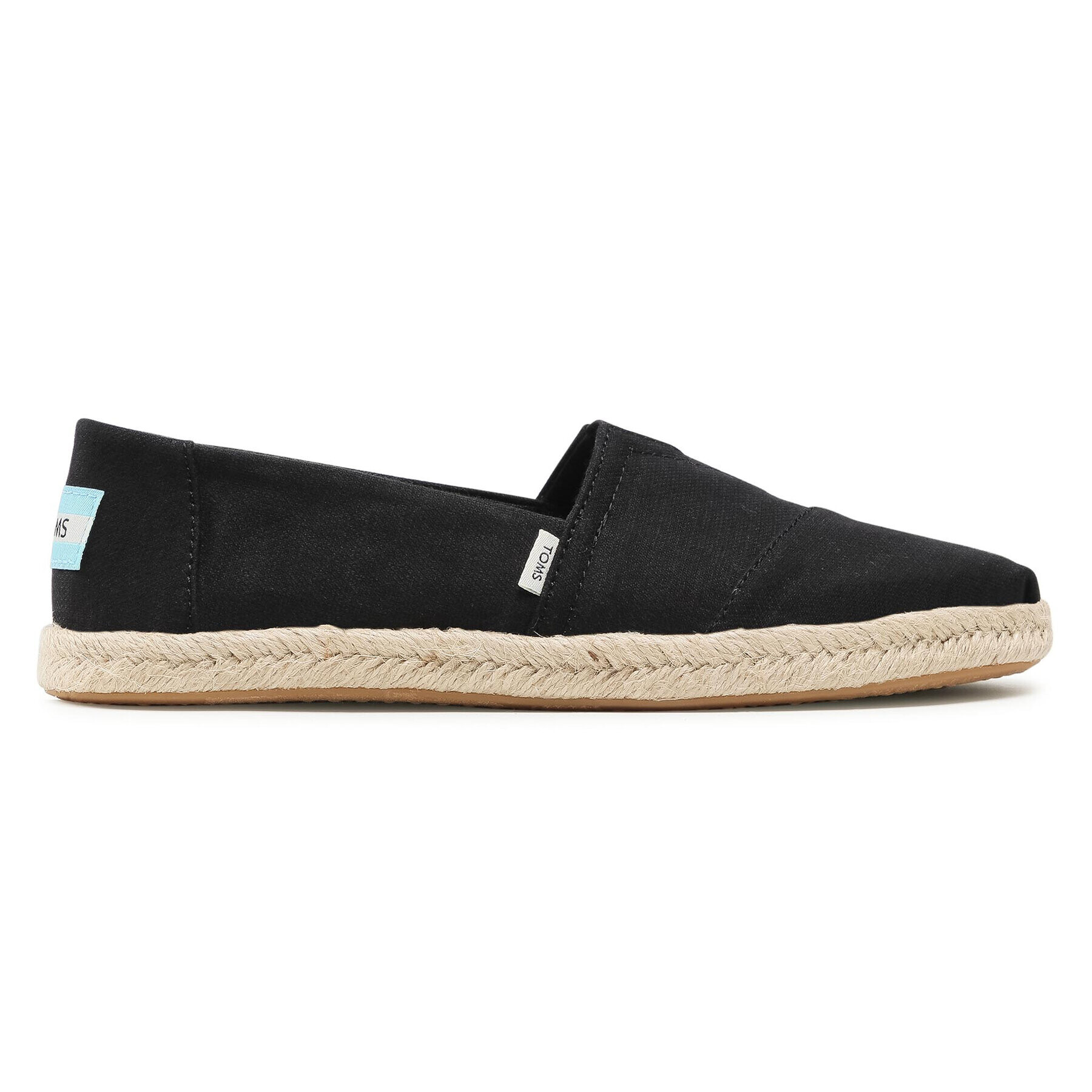 Toms Espadrile Alpargata Rope 10016250 Črna - Pepit.si