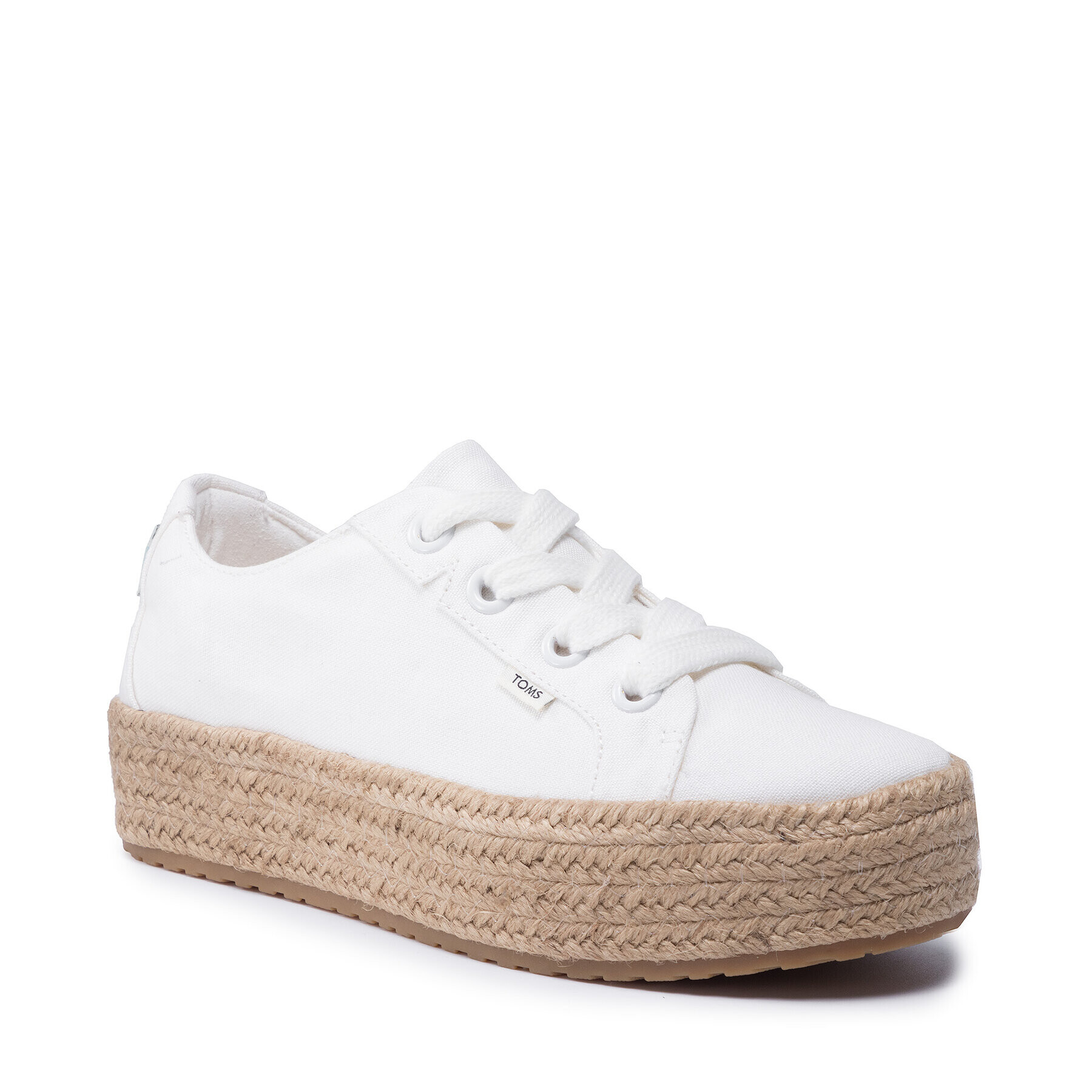 Toms Espadrile Cassiah 10016303 Bela - Pepit.si