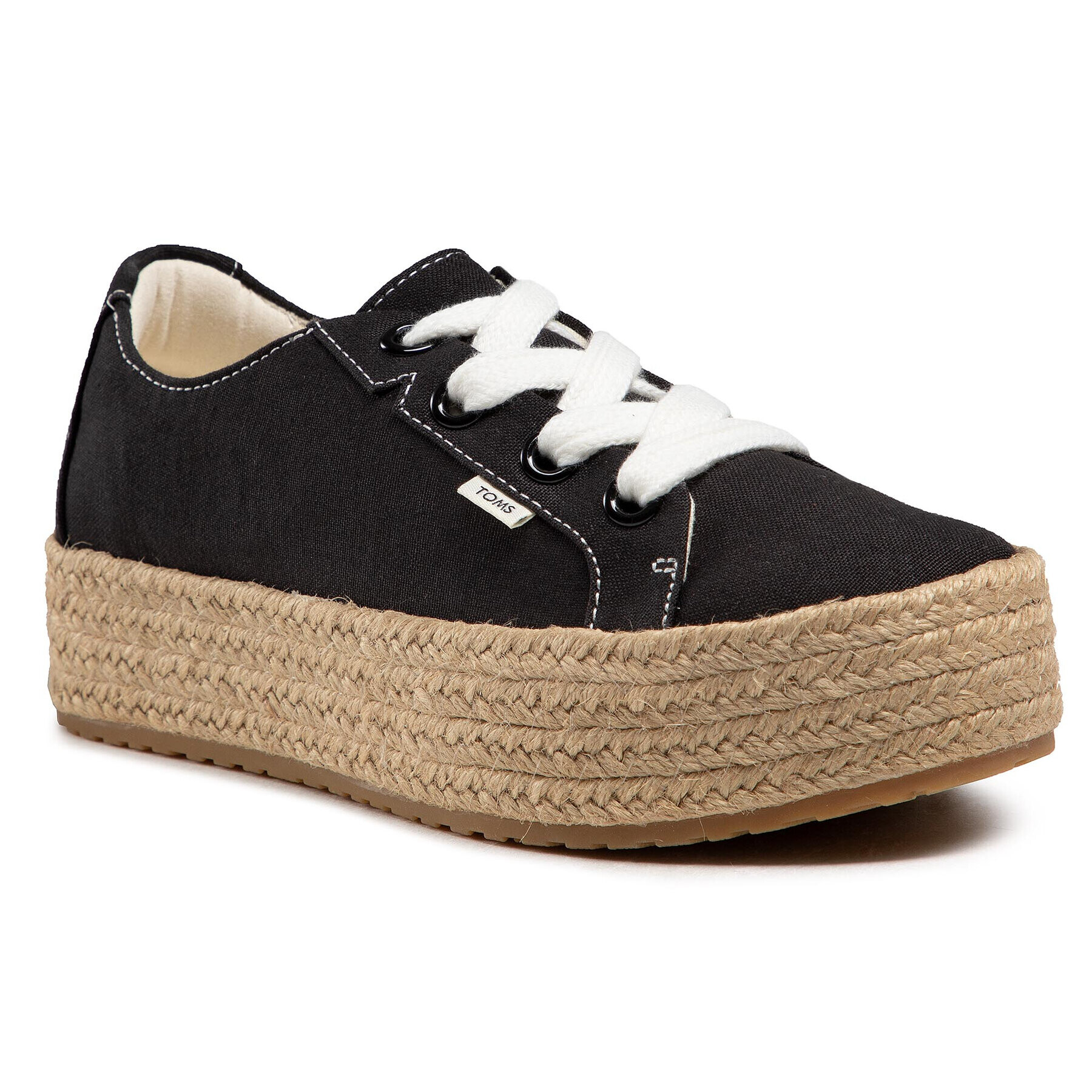 Toms Espadrile Cassiah 10016303 Črna - Pepit.si