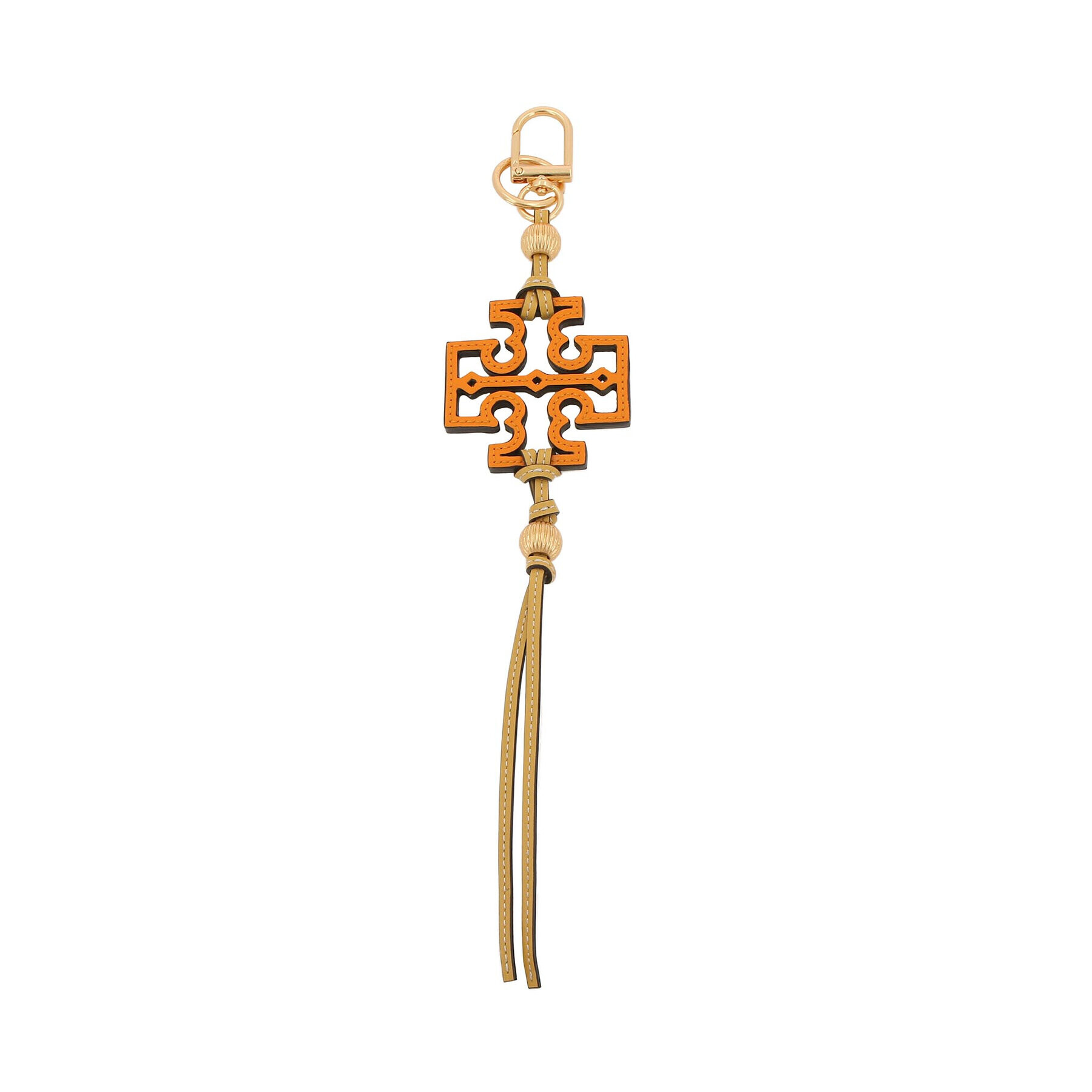 Tory Burch Obesek Leather Kira Tassel Key Fob 88187 Oranžna - Pepit.si