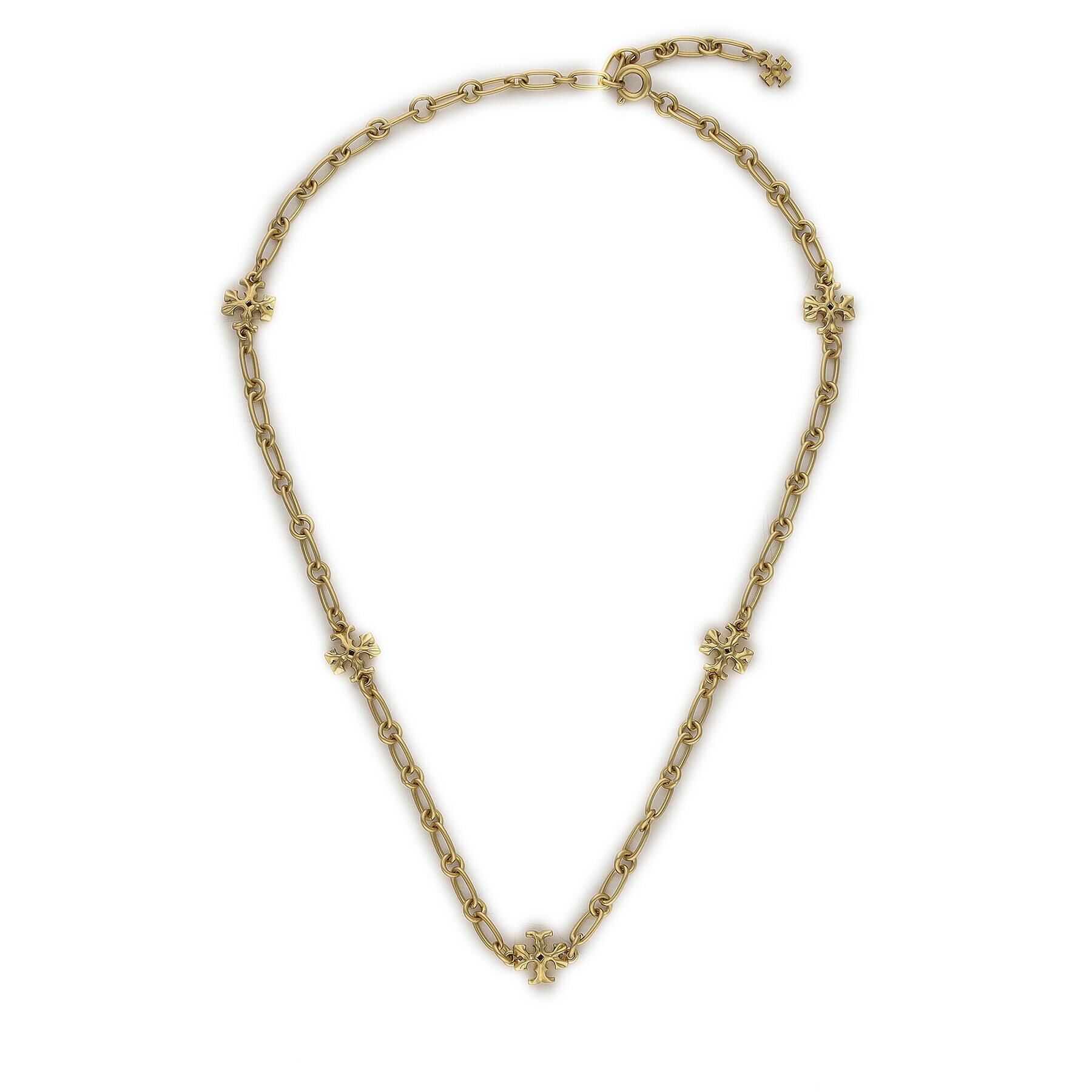 Tory Burch Ogrlica Roxanne Chain Delicate Necklace 83341 Zlata - Pepit.si