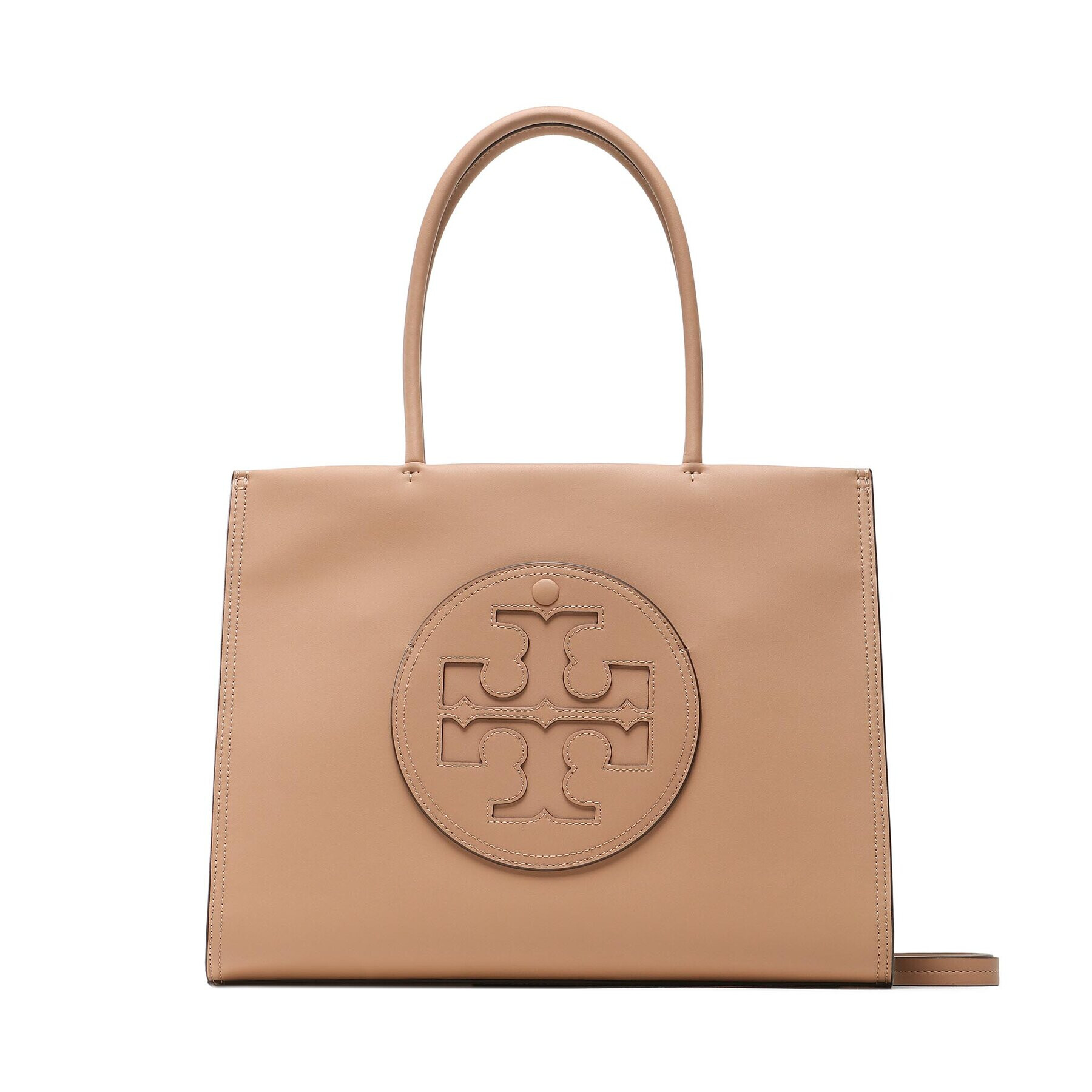 Tory Burch Ročna torba Ella Bio Small Tote 145612 Bež - Pepit.si